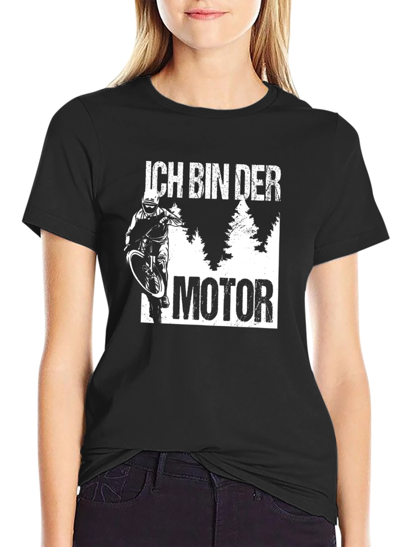 Ich Bin Der Motor - Mountain Bike T-Shirt