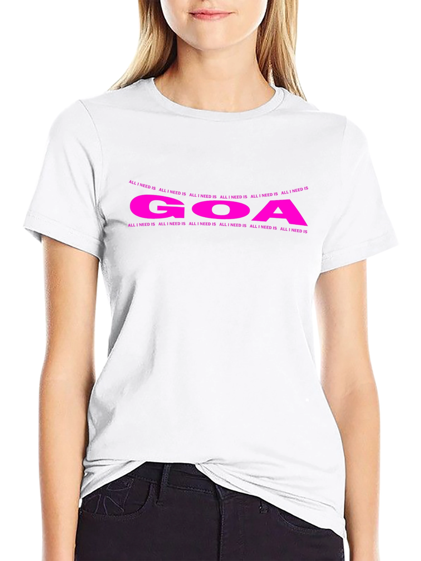 Goa Tee - All I Need Is Goa