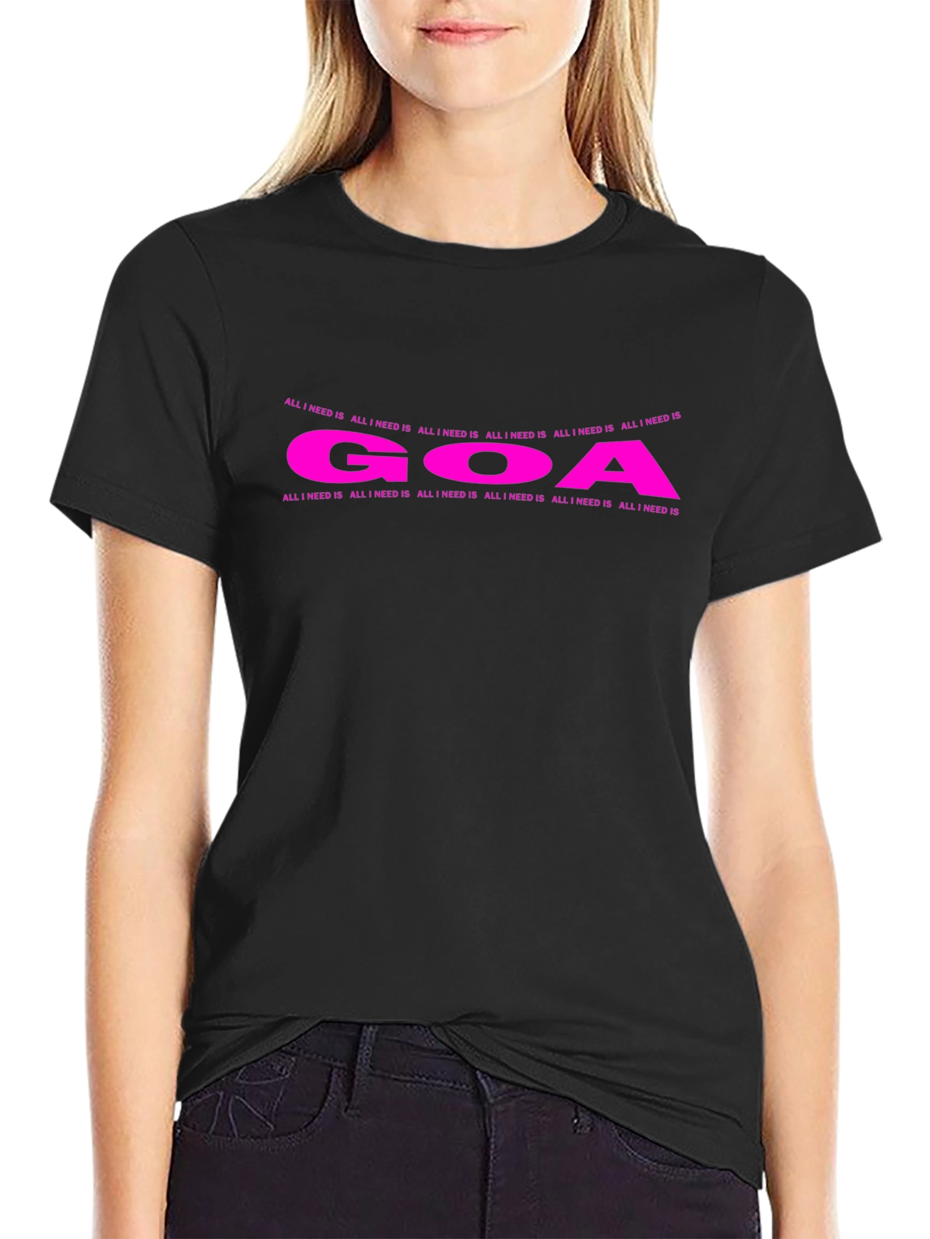 Goa Tee - All I Need Is Goa