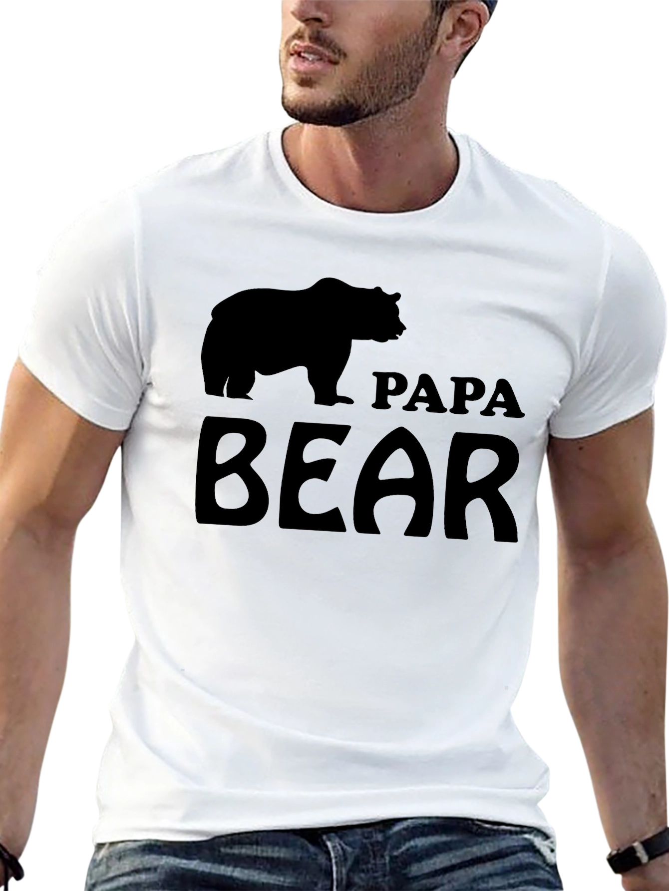 Papa Bear T-Shirt - Mens Graphic Tee