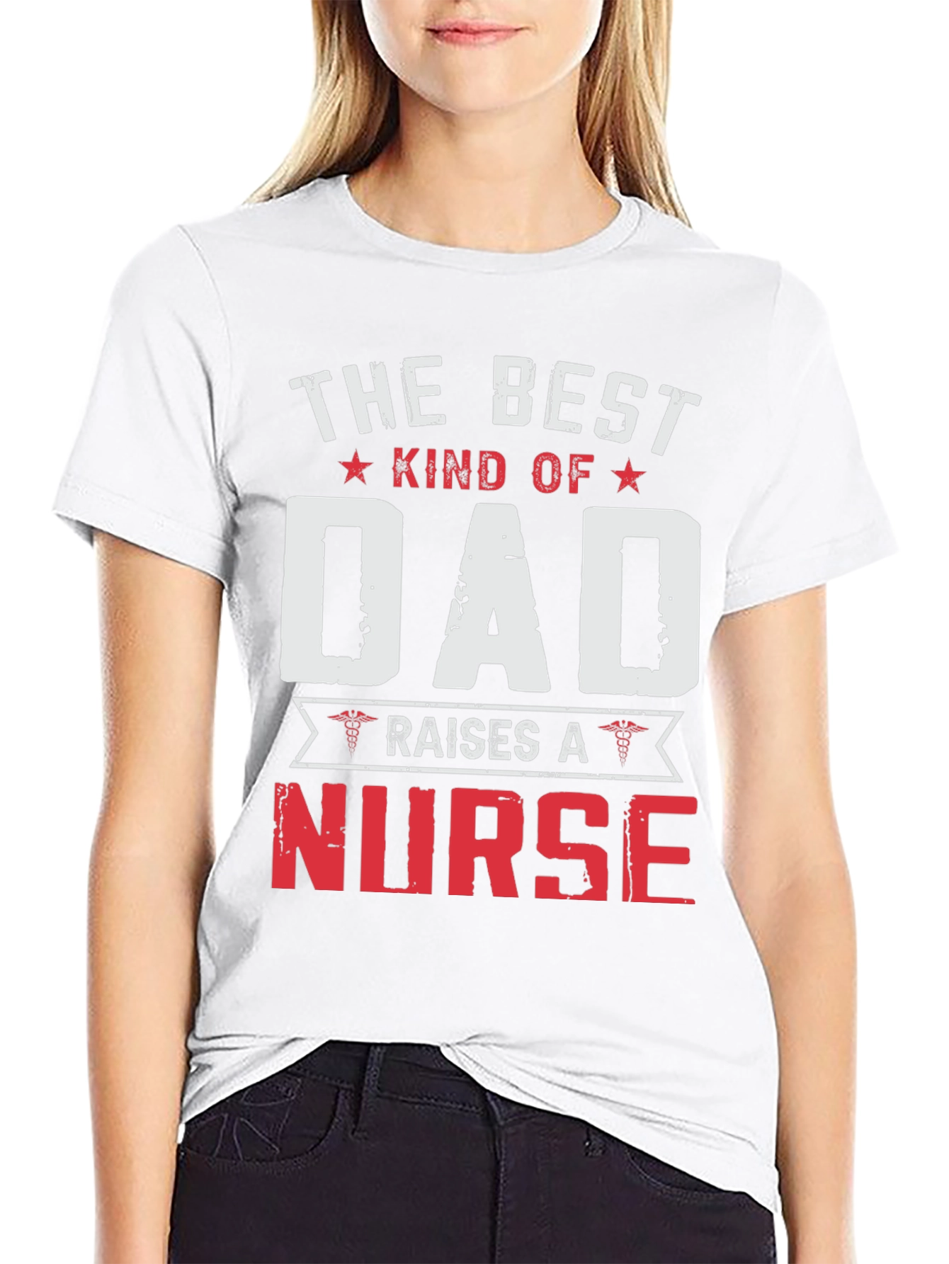 Best Kind of Dad Raises a Nurse T-Shirt