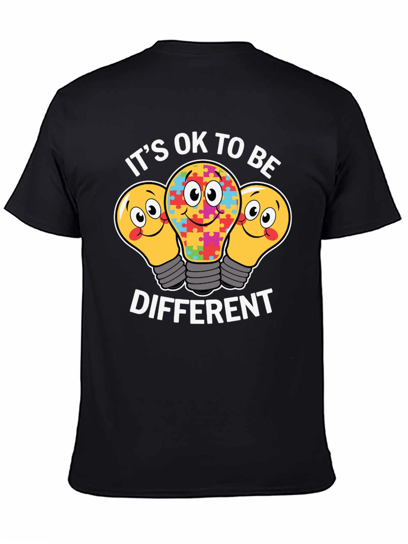 Autism Awareness T-Shirt Different Is Ok