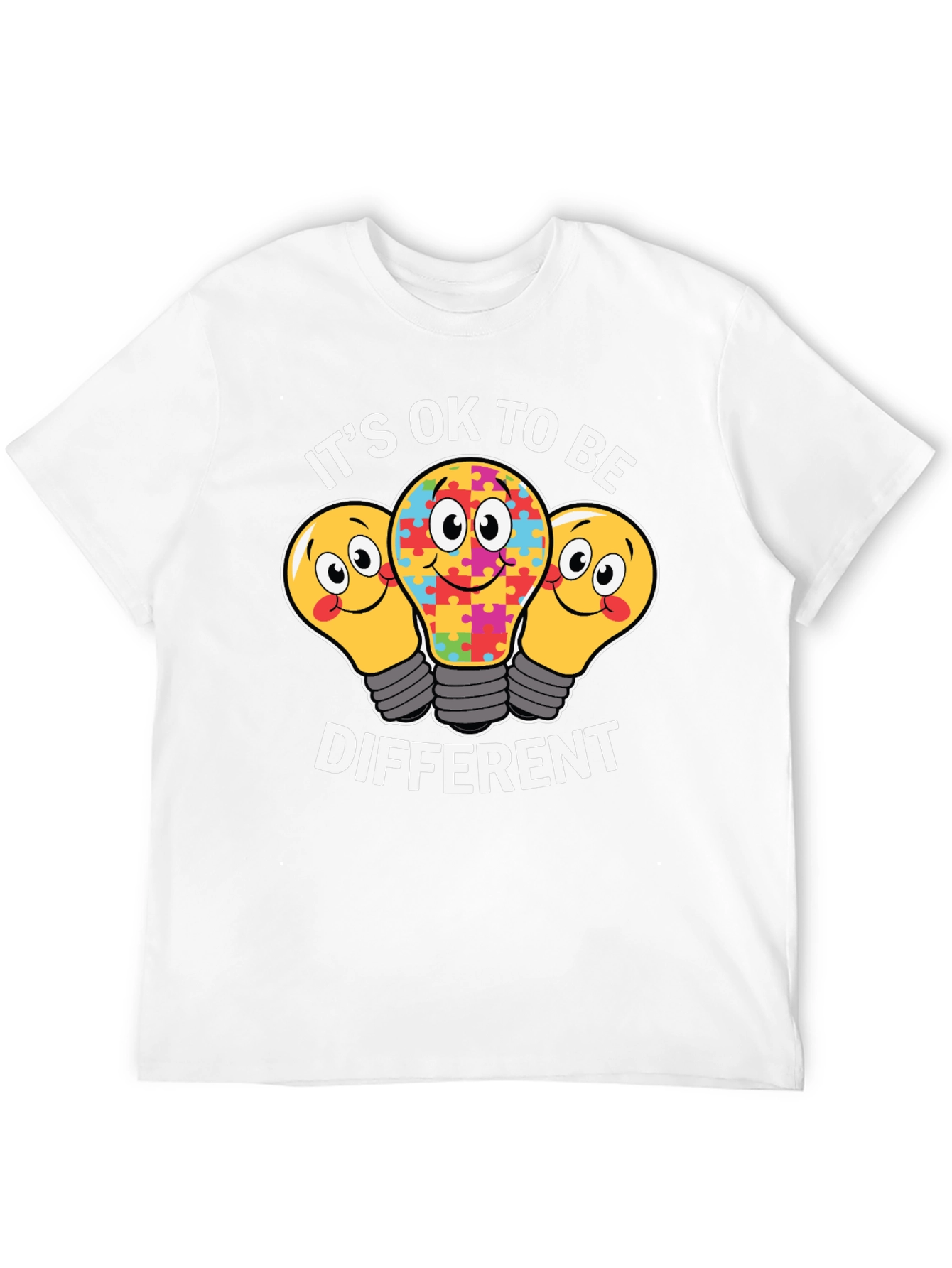 Autism Awareness T-Shirt Different Is Ok