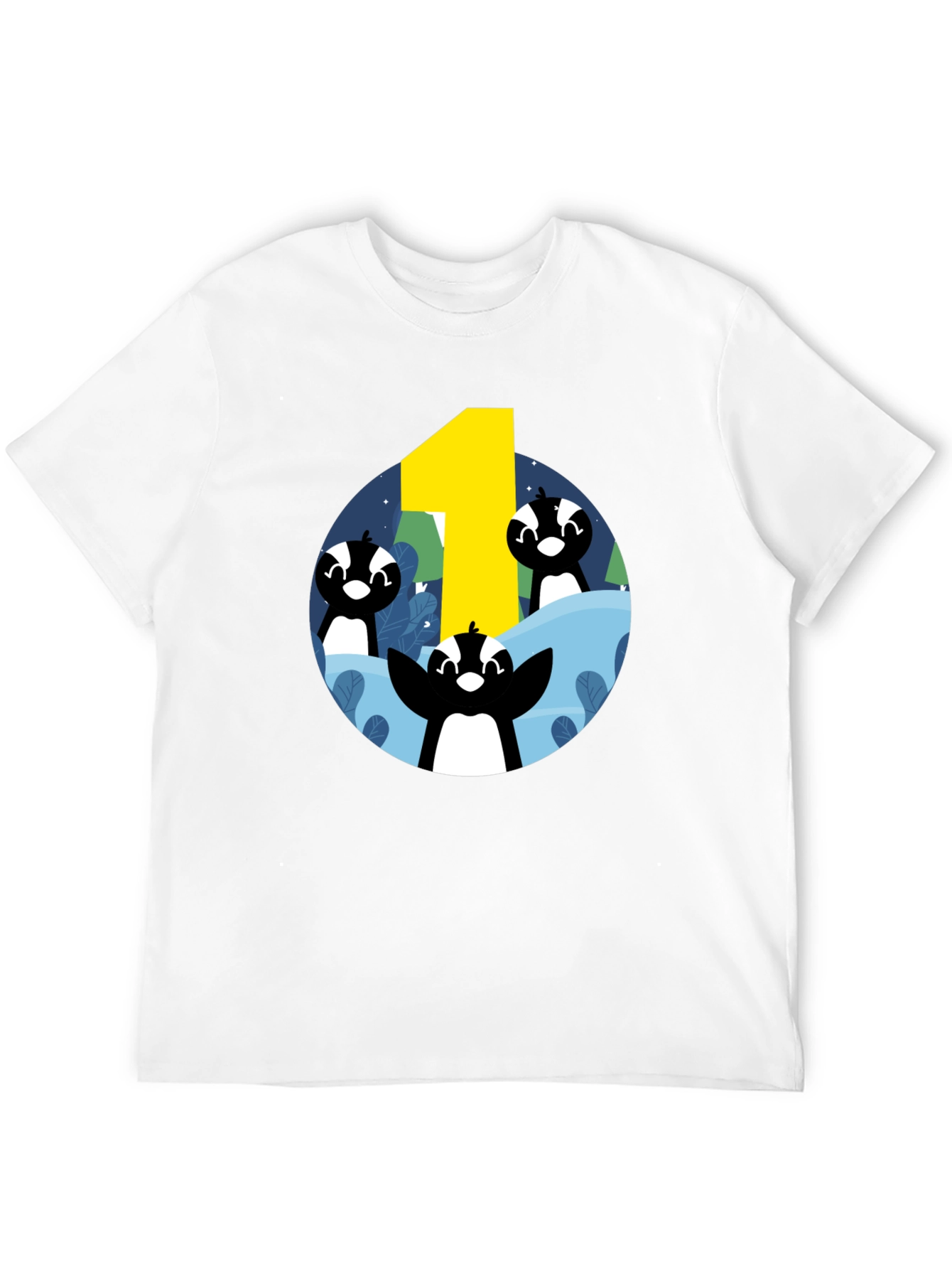First Birthday Penguin Shirt