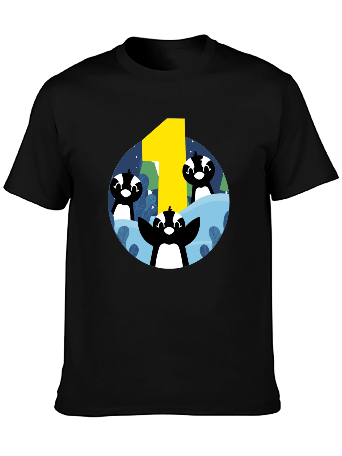 First Birthday Penguin Shirt