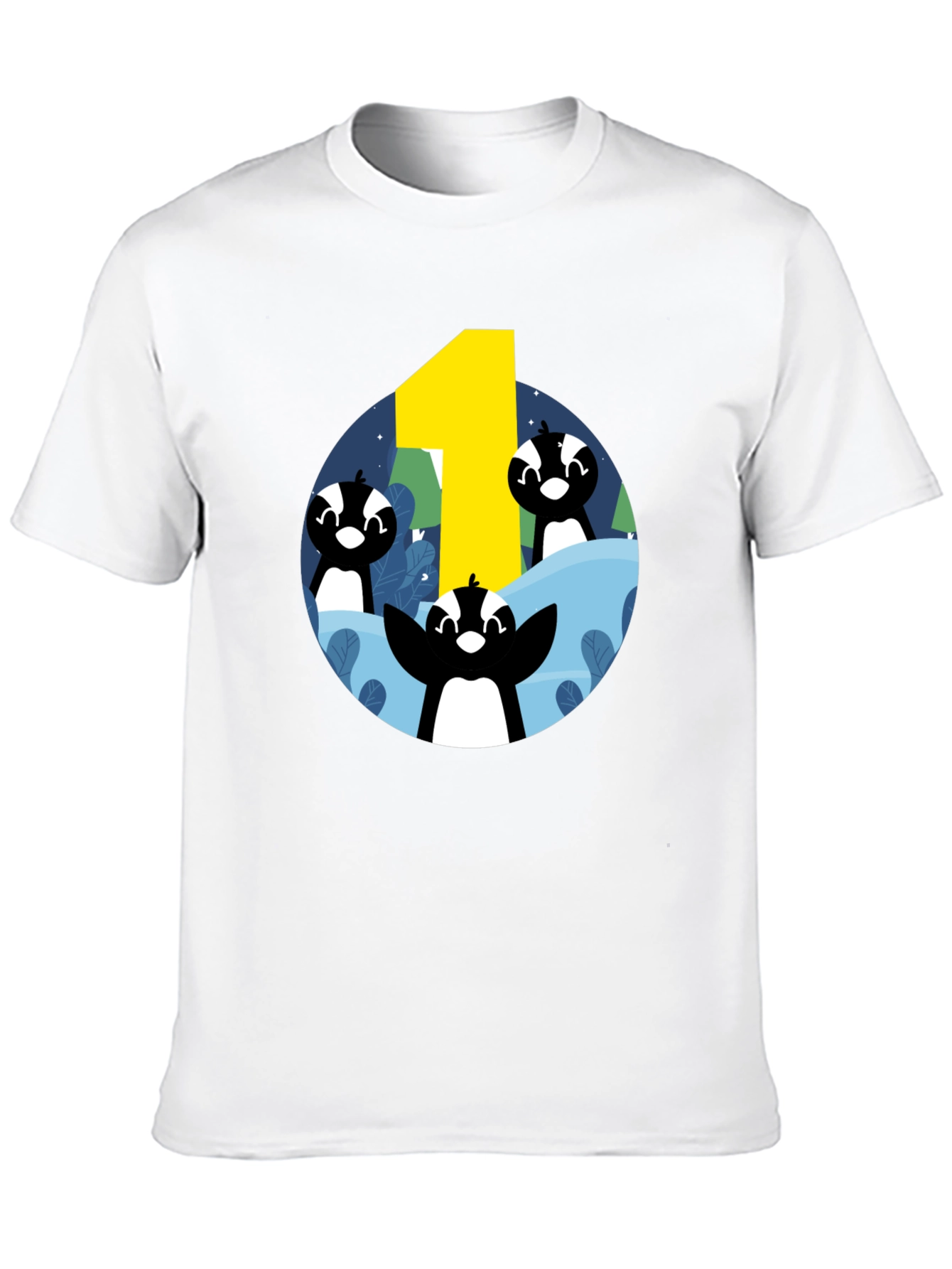 First Birthday Penguin Shirt