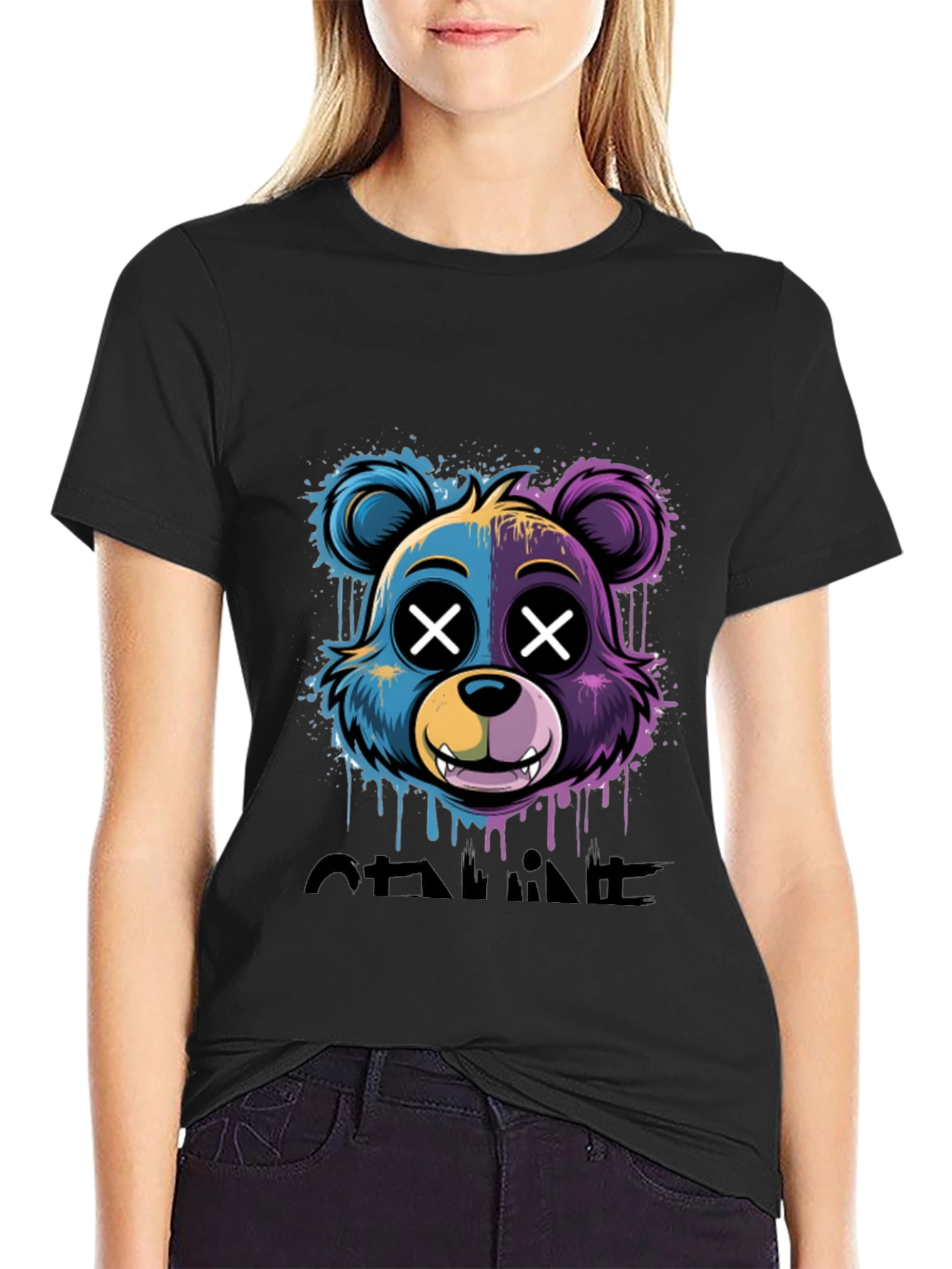 Cool Bear Graphic T-Shirt - Urban Style