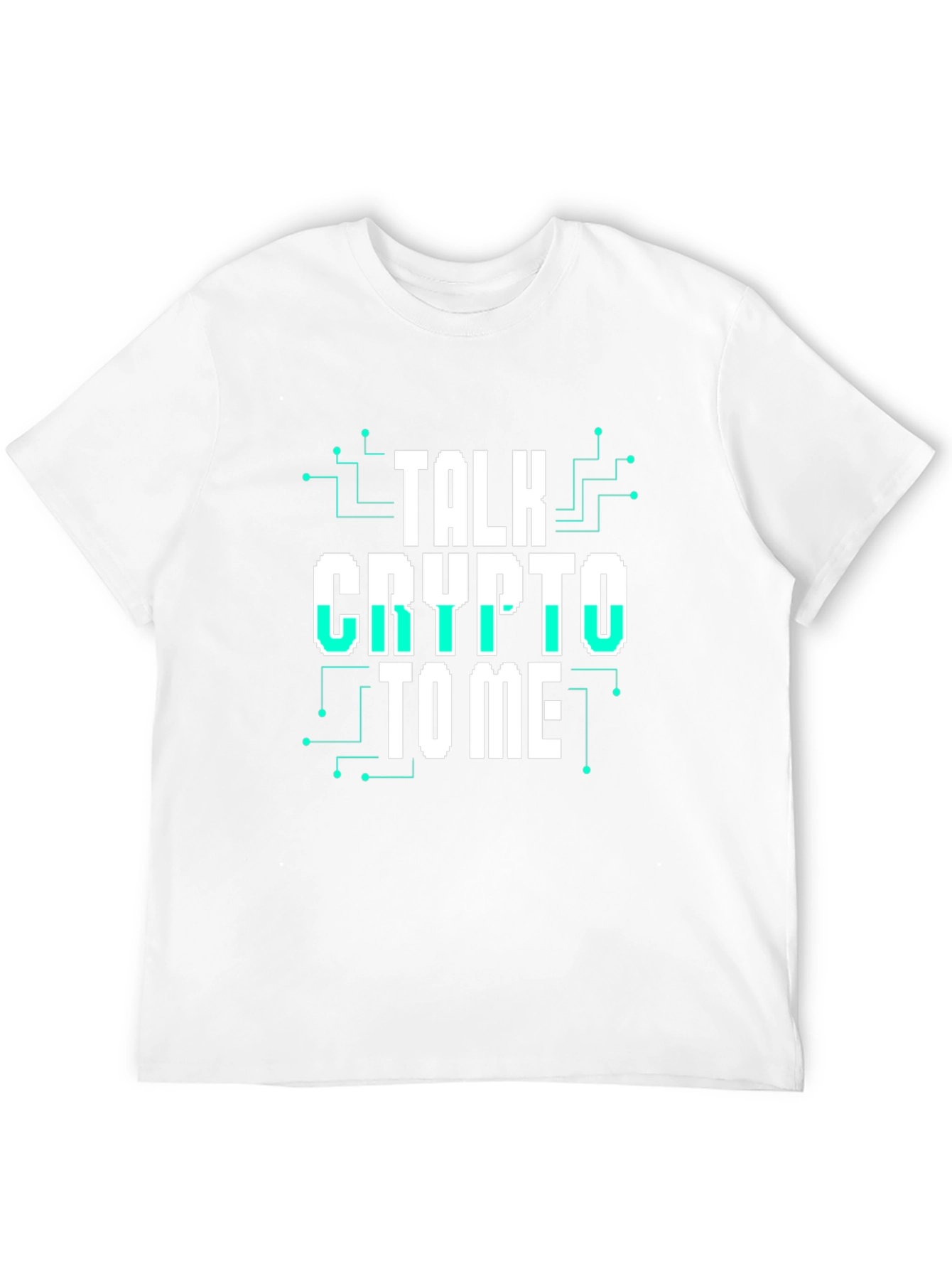 Talk Crypto To Me Graphic Tee - Black T-Shirt