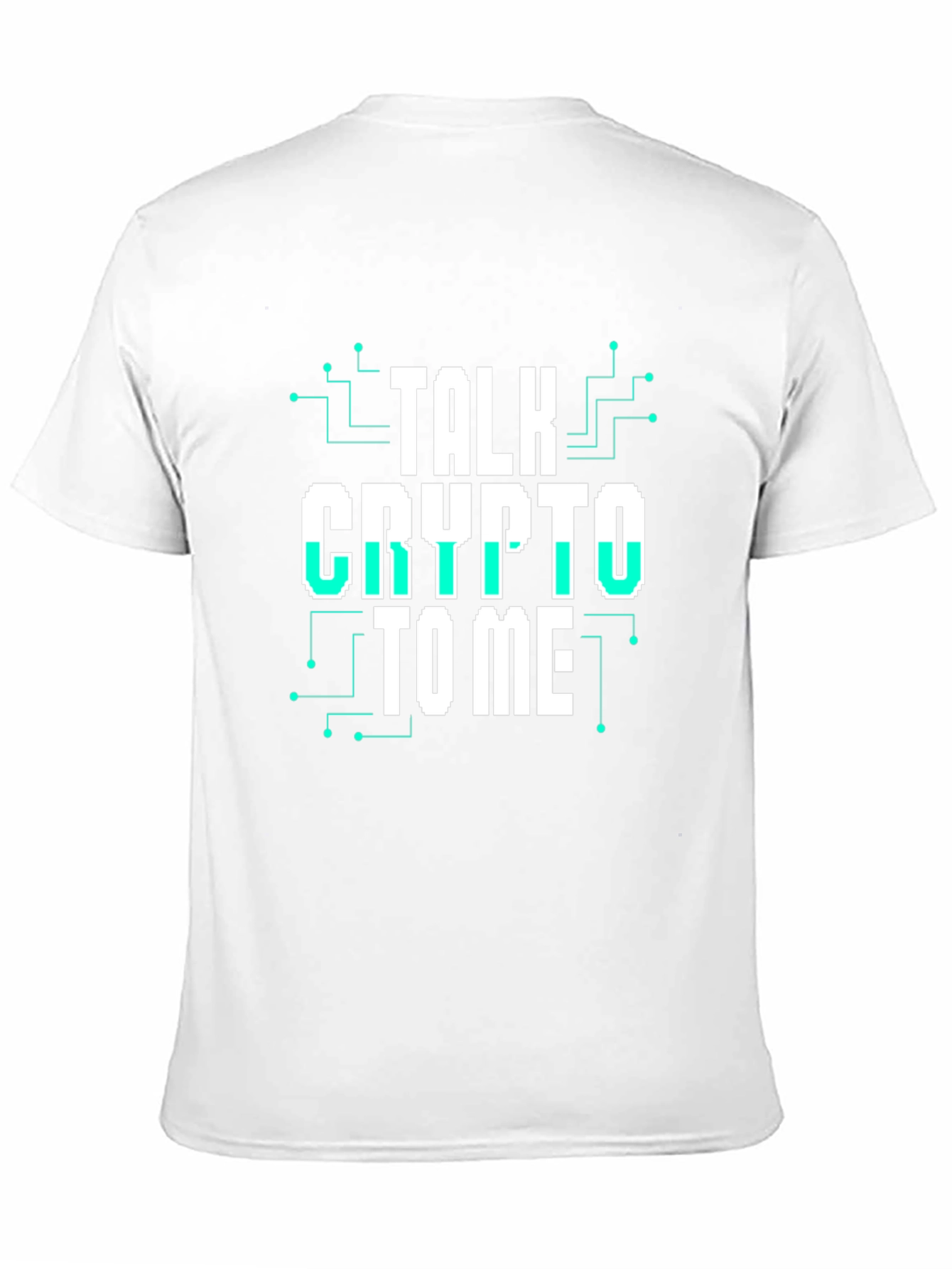 Talk Crypto To Me Graphic Tee - Black T-Shirt