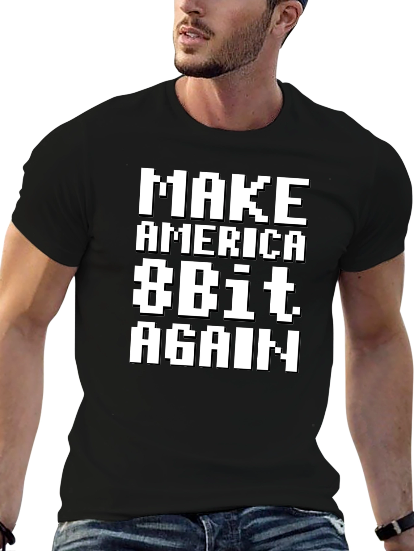 Make America 8Bit Again - Graphic T-Shirt