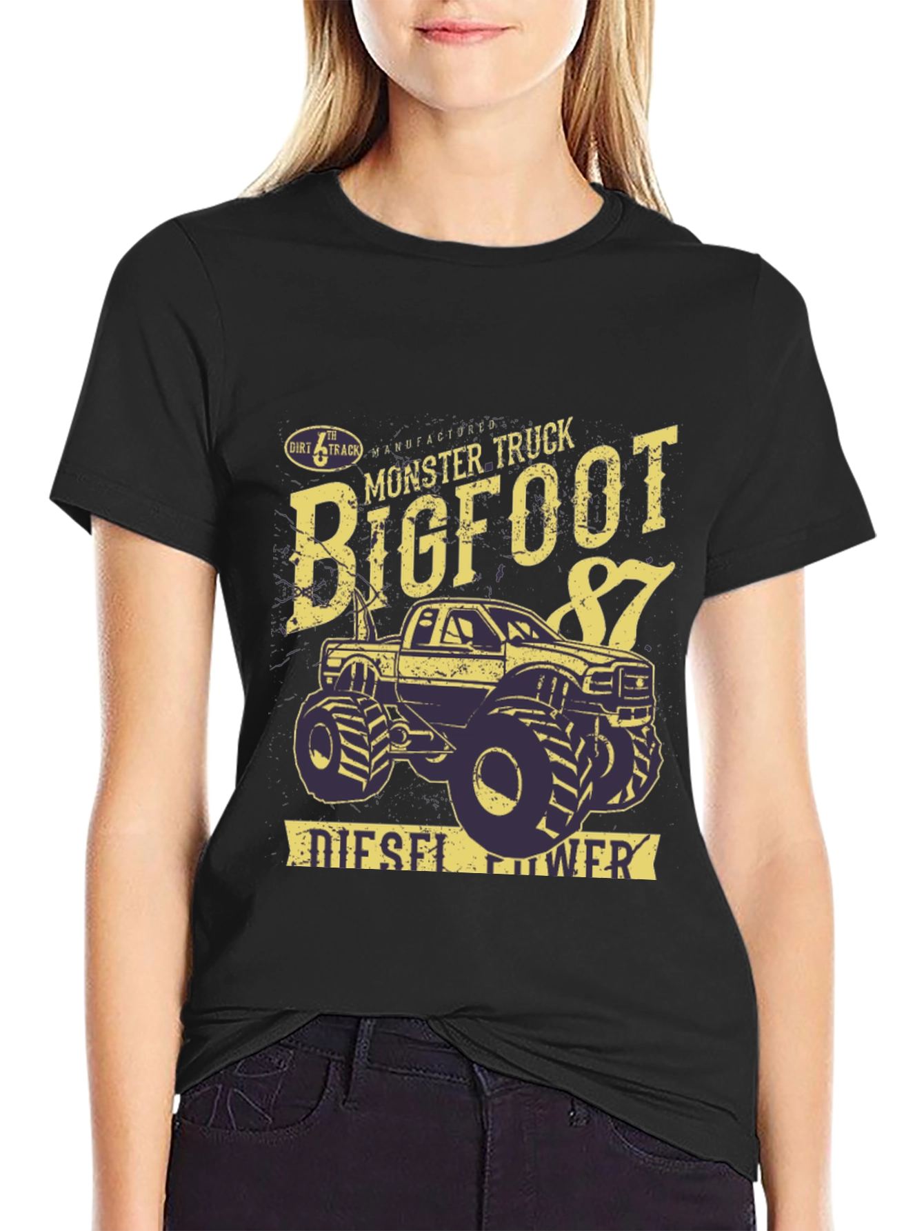 Bigfoot Monster Truck Graphic Tee - Diesel Power