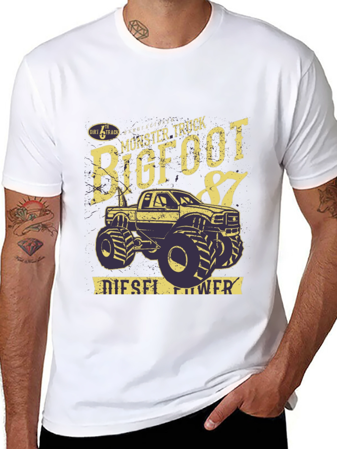 Bigfoot Monster Truck Graphic Tee - Diesel Power