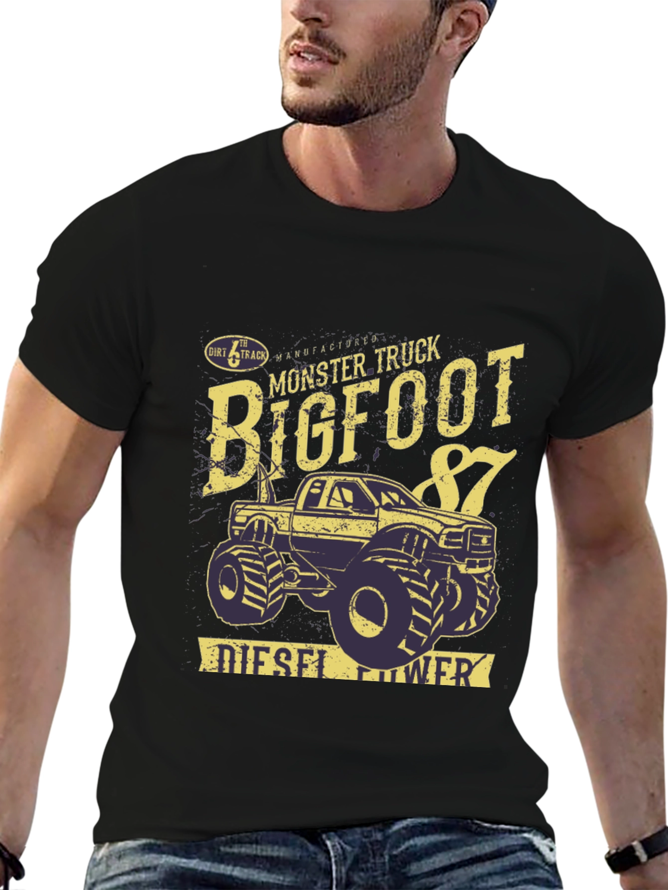 Bigfoot Monster Truck Graphic Tee - Diesel Power