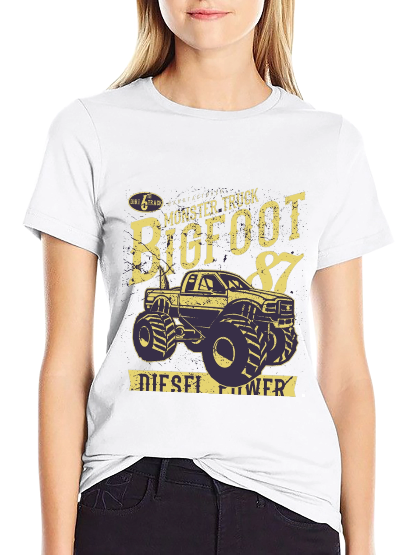Bigfoot Monster Truck Graphic Tee - Diesel Power
