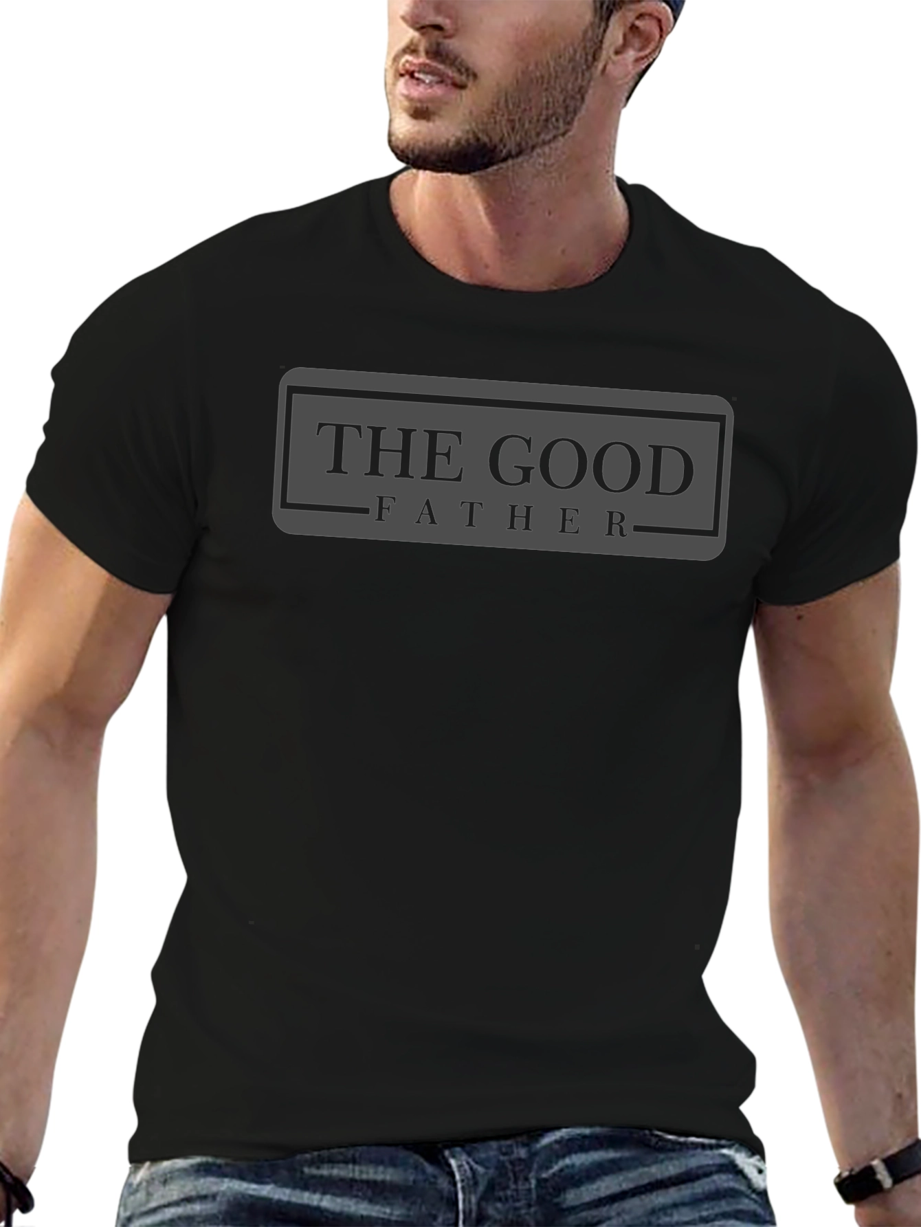 The Good Father Graphic T-Shirt - Black Cotton Tee
