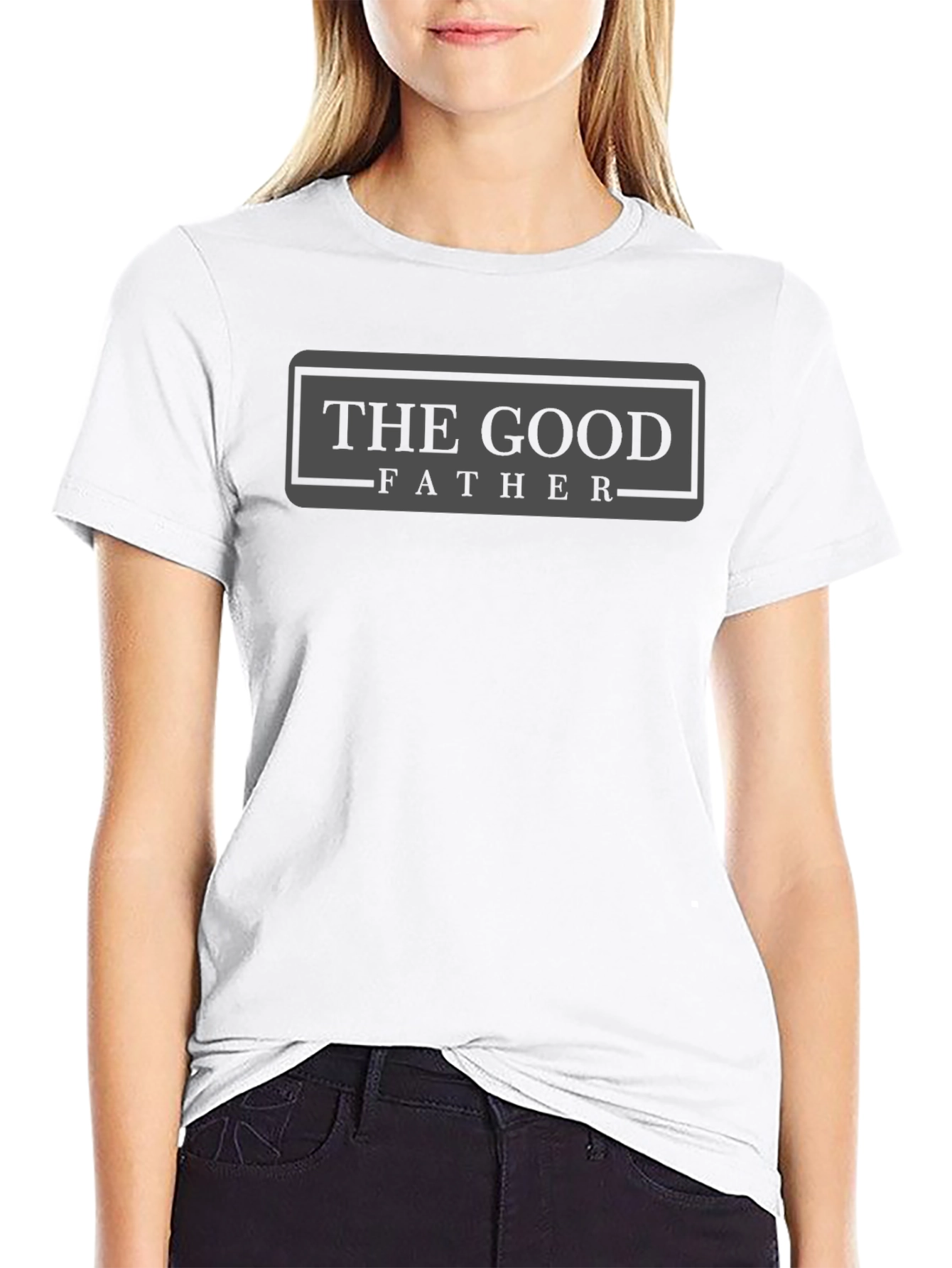 The Good Father Graphic T-Shirt - Black Cotton Tee