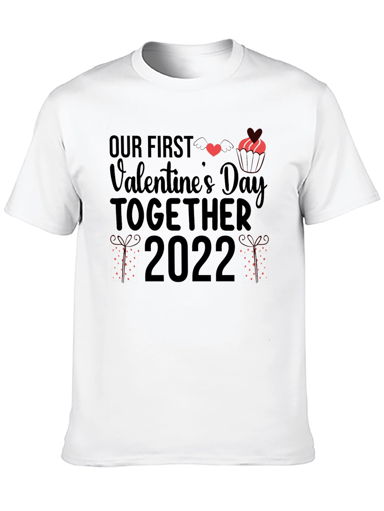 Our First Valentines Day Together 2022 T-Shirt
