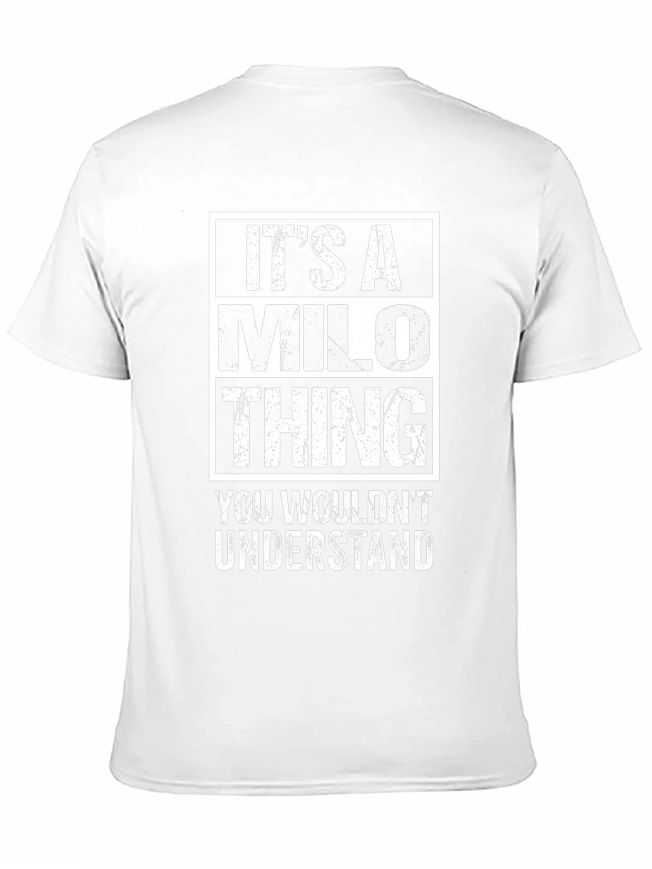 Its A Milo Thing - Funny Personalized T-Shirt