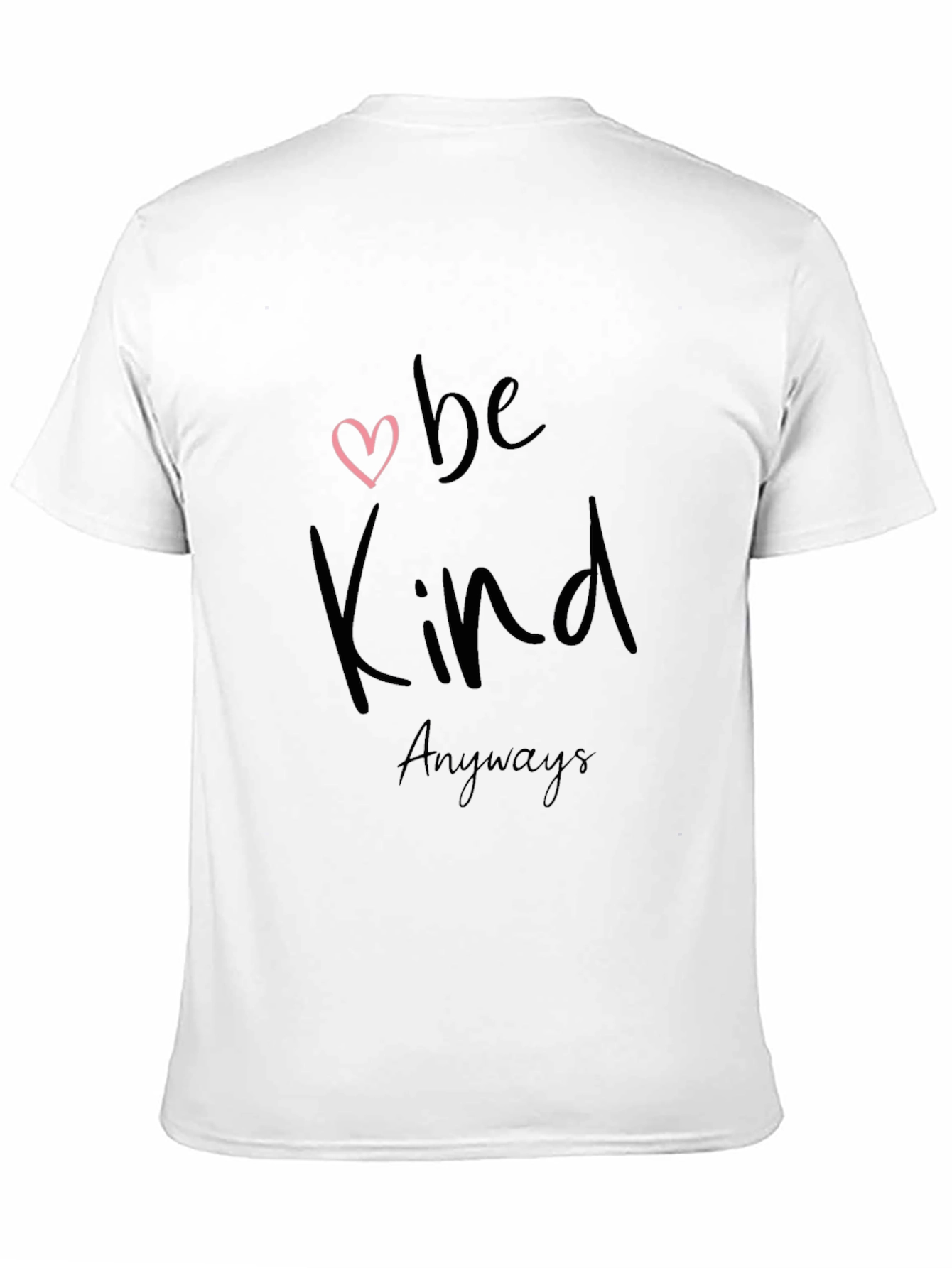 Be Kind Anyways Black Graphic Tee