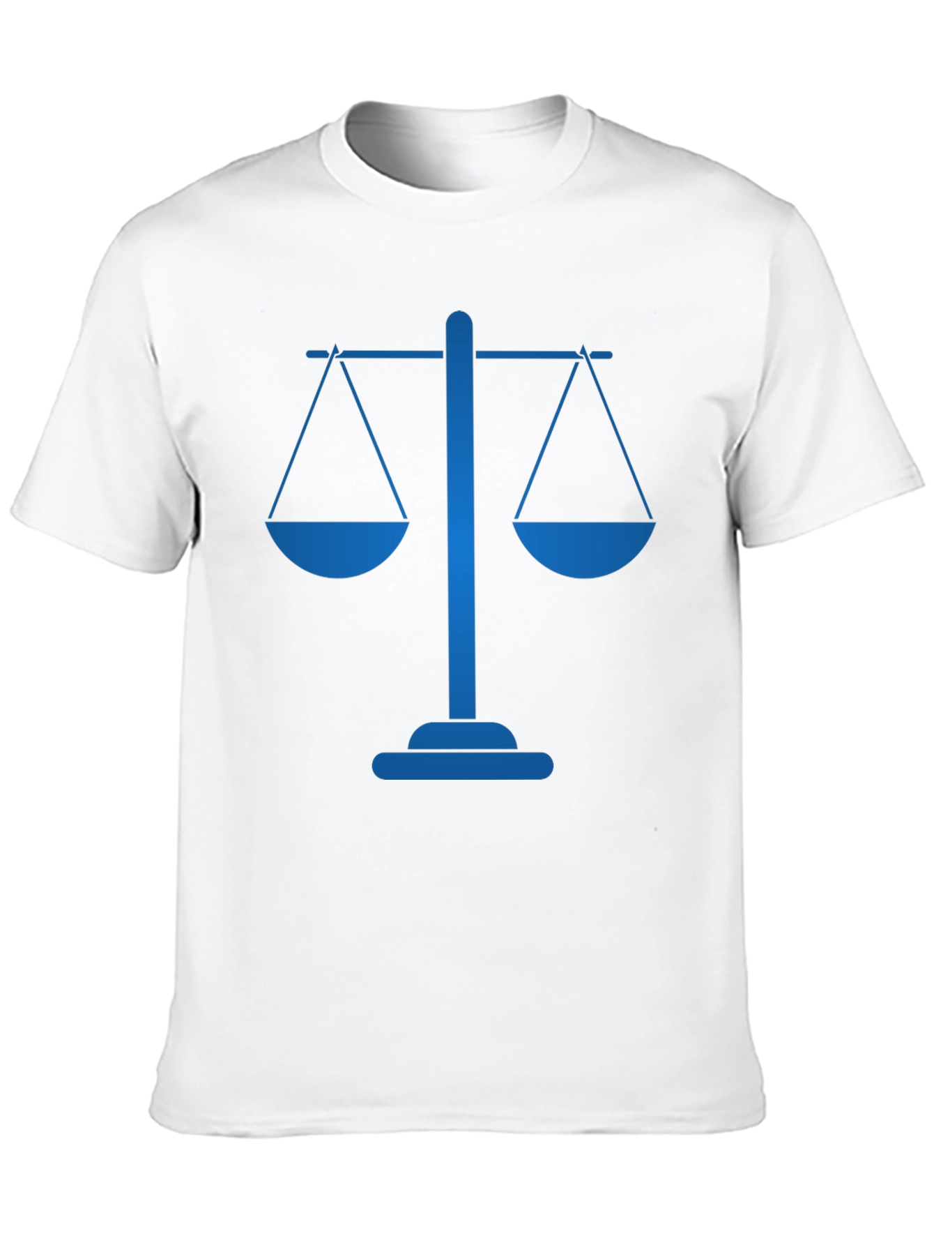 Scales of Justice Graphic Tee - Black