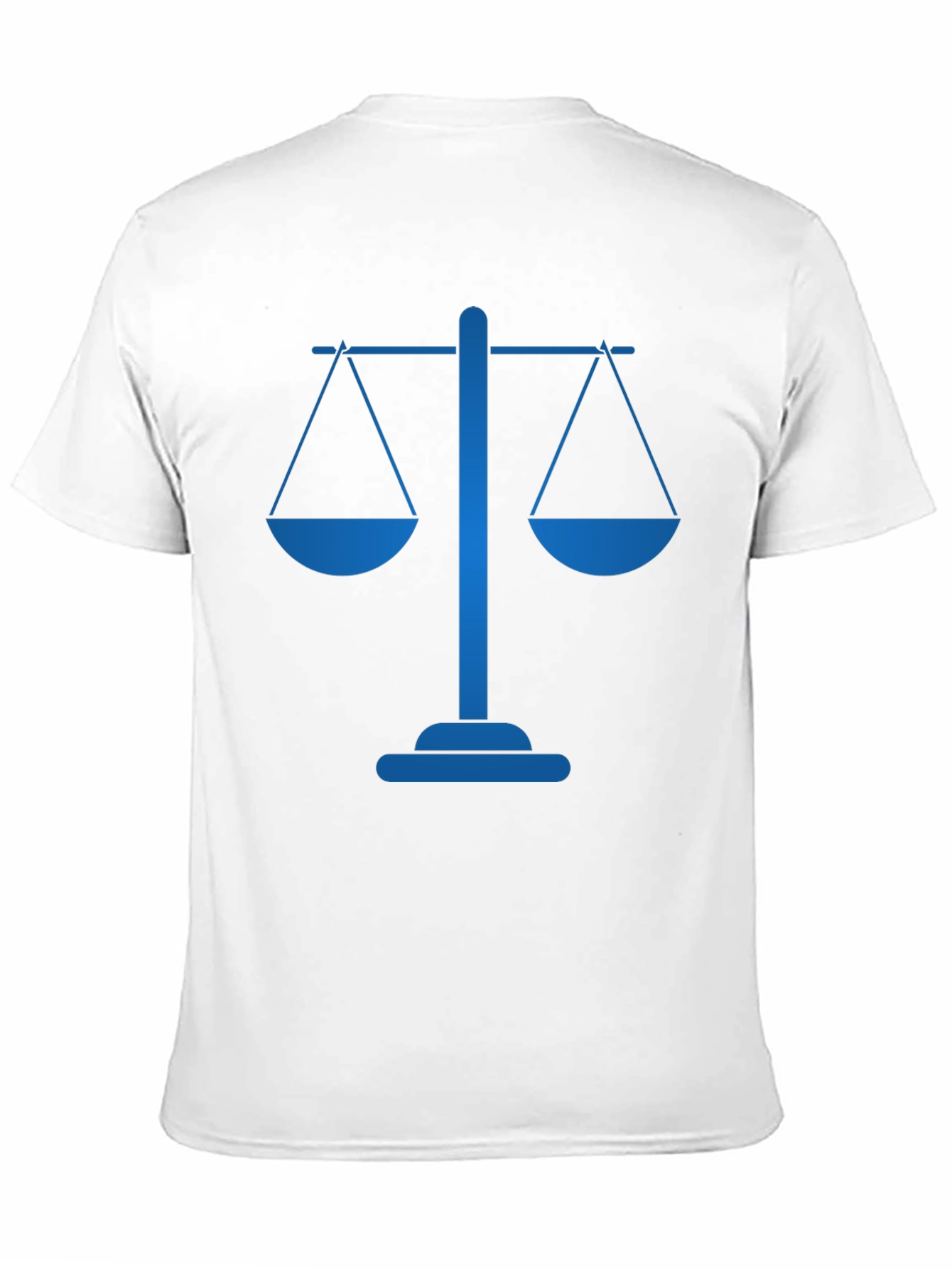 Scales of Justice Graphic Tee - Black