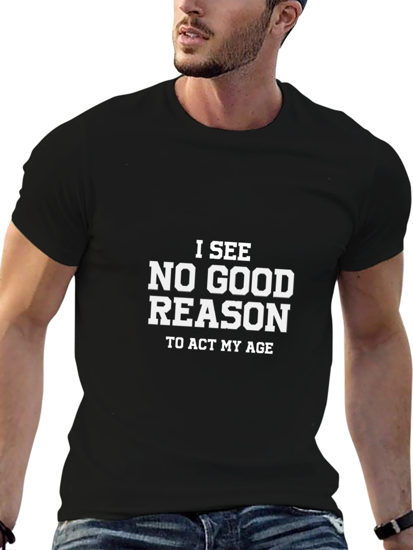 Funny No Good Reason Graphic T-Shirt