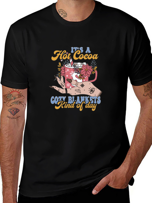 Hot Cocoa Cozy Blankets T-Shirt