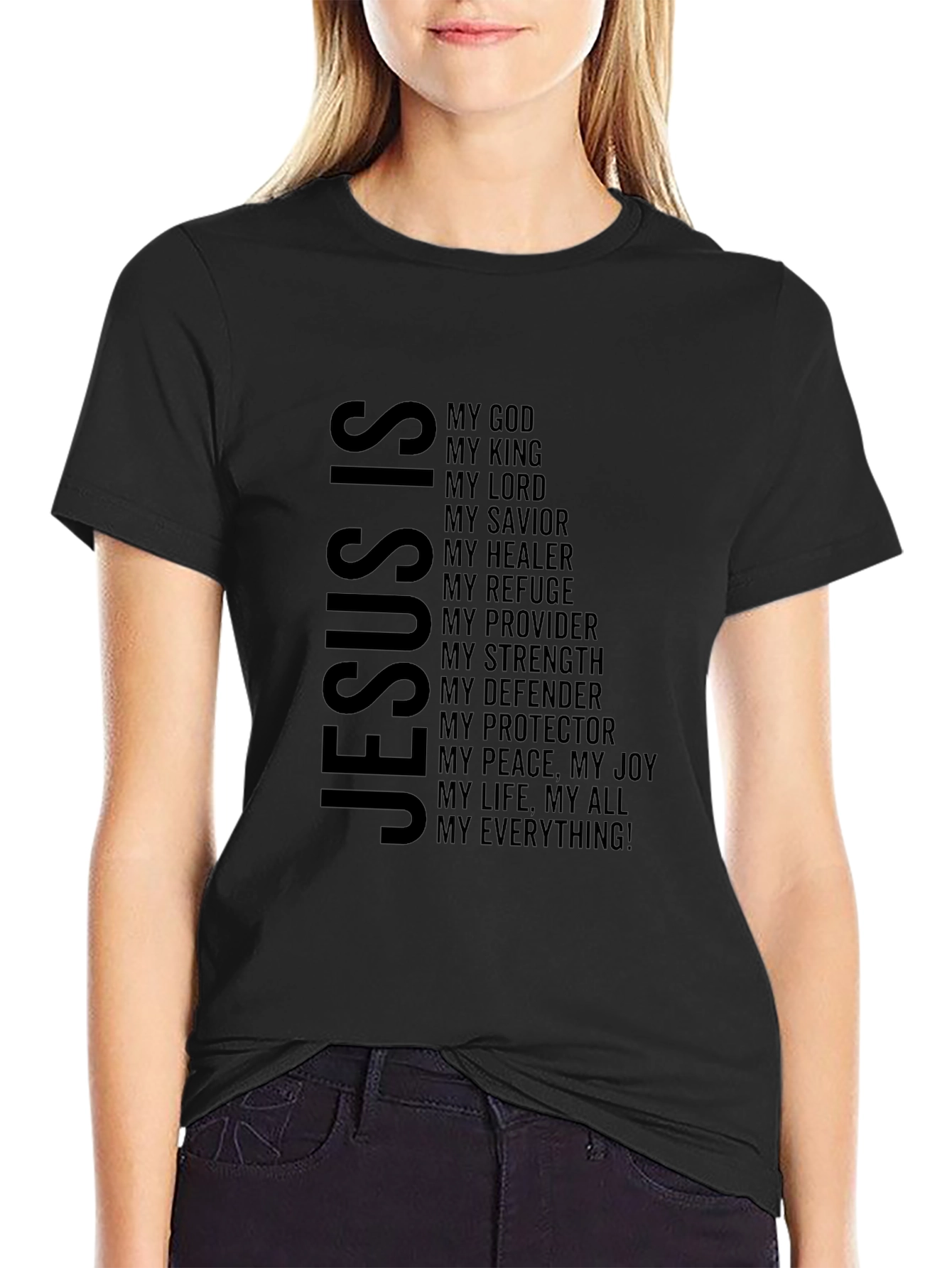 Faith-Inspired Tee: Jesus Is My Everything T-Shirt