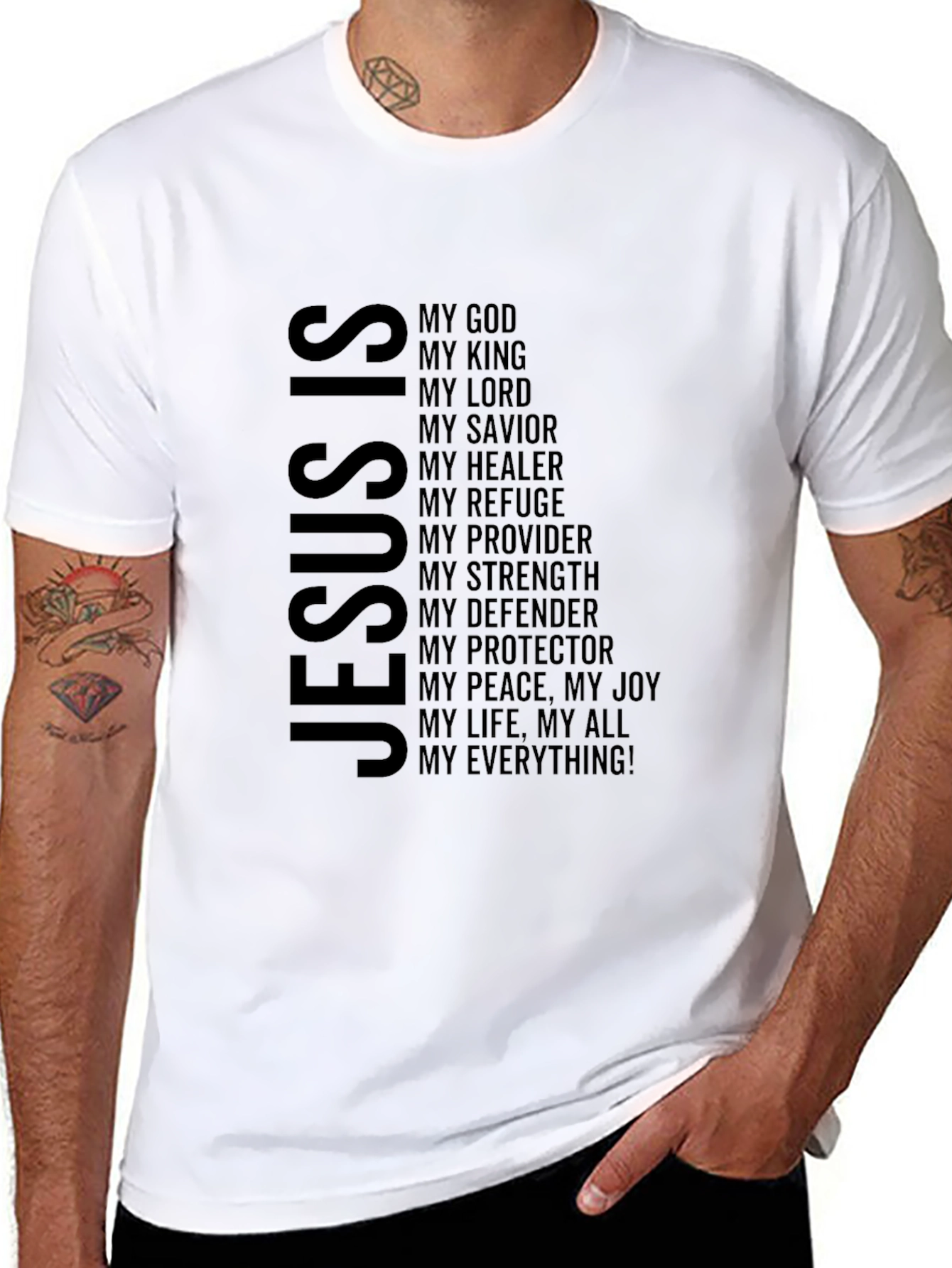 Faith-Inspired Tee: Jesus Is My Everything T-Shirt
