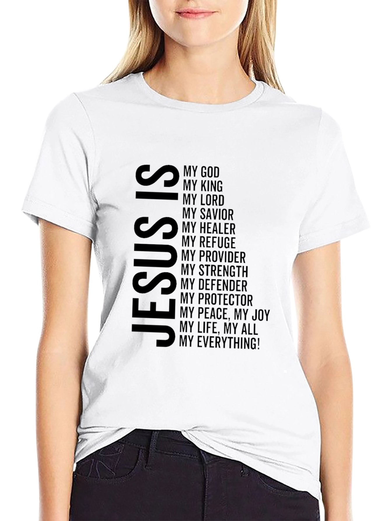 Faith-Inspired Tee: Jesus Is My Everything T-Shirt