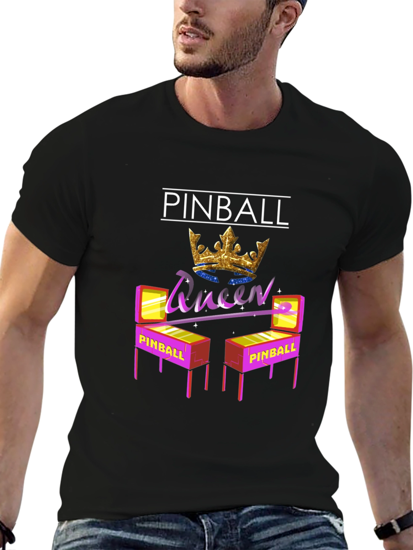 Pinball Queen Graphic Tee