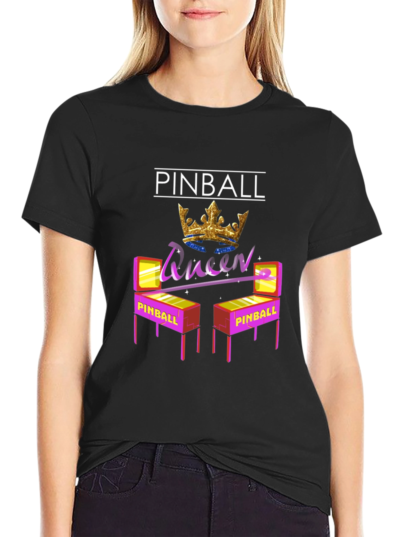 Pinball Queen Graphic Tee
