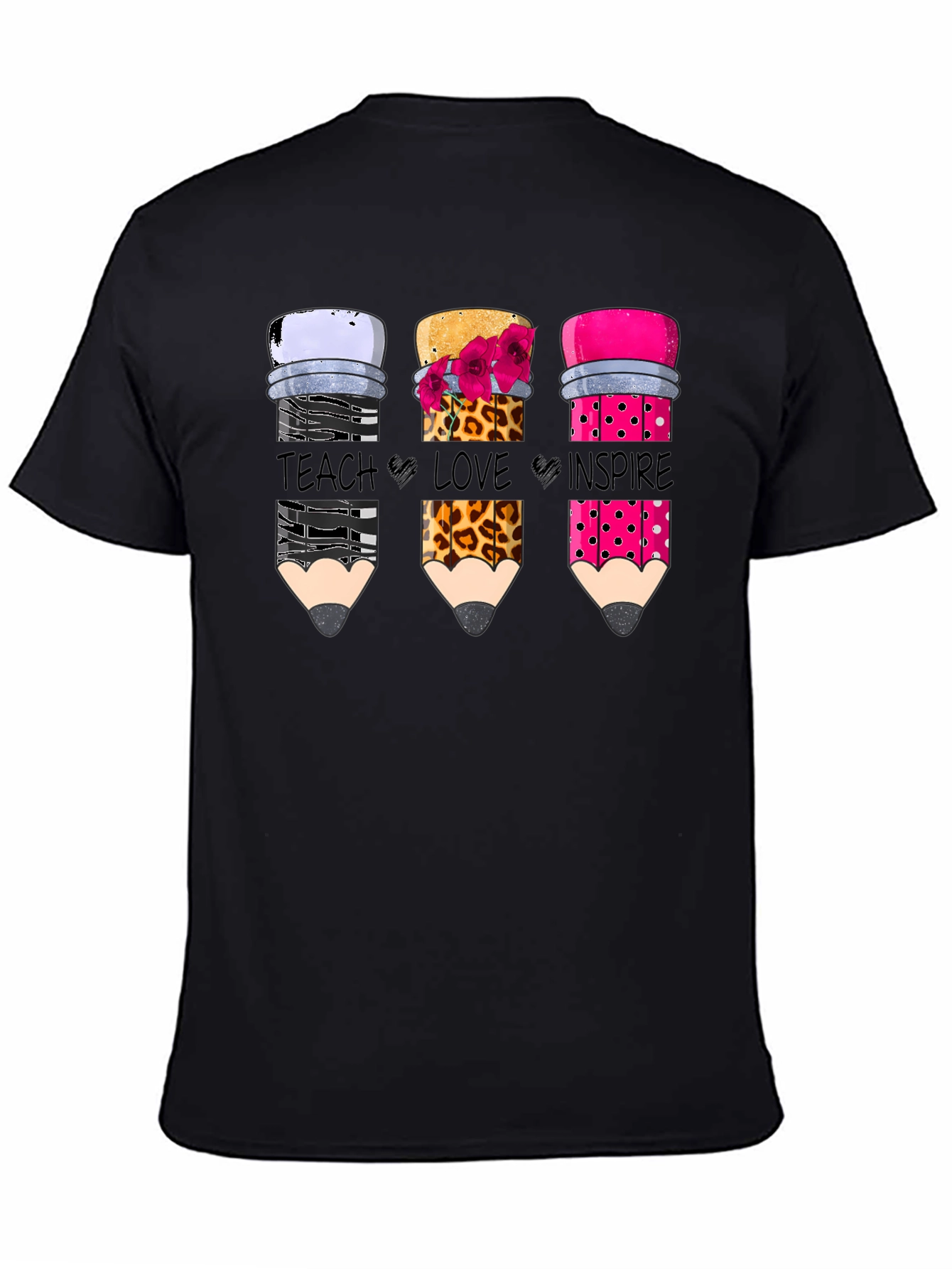 Teach Love Inspire Pencil T-Shirt