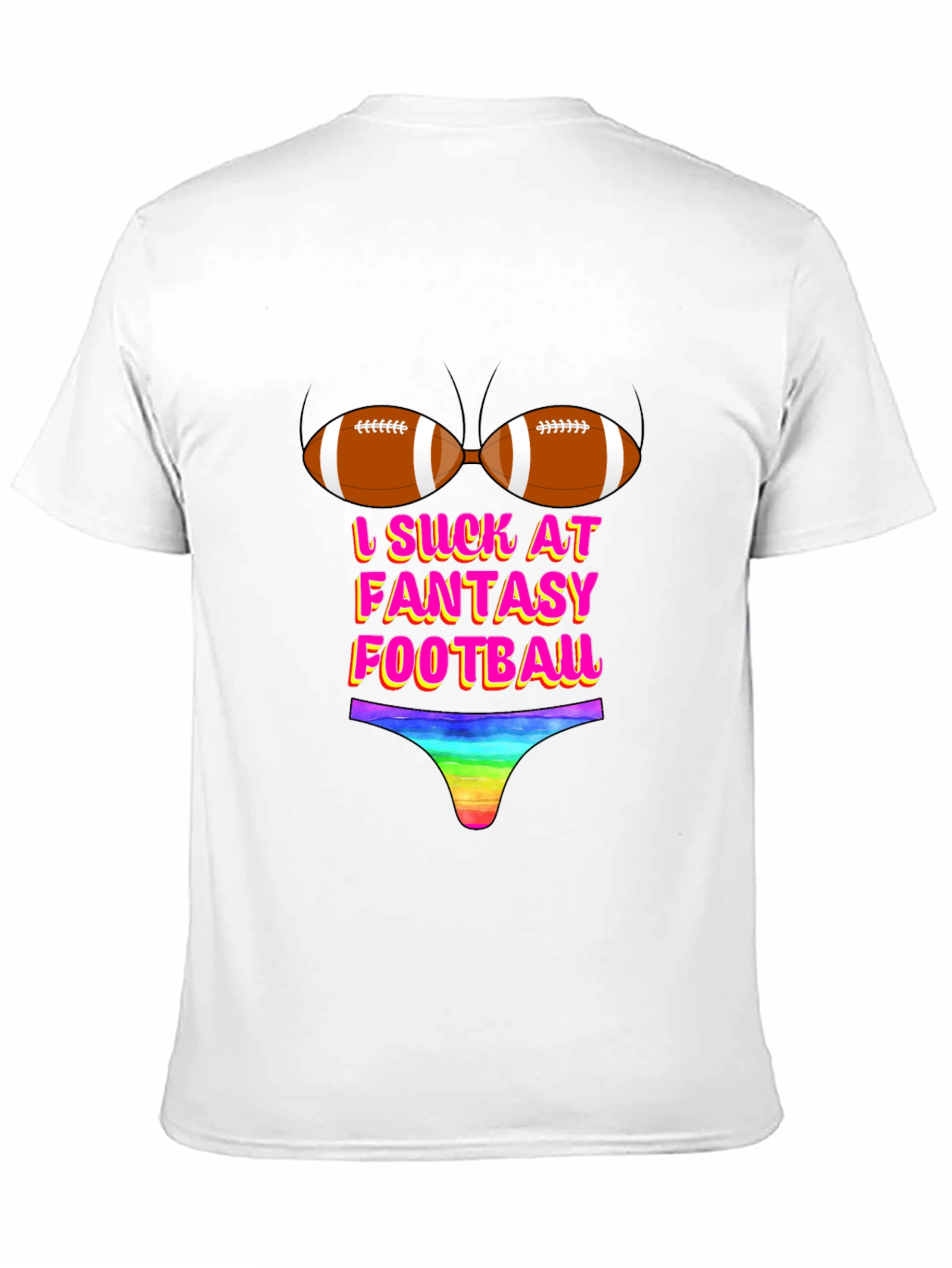 I Suck At Fantasy Football T-Shirt - Funny