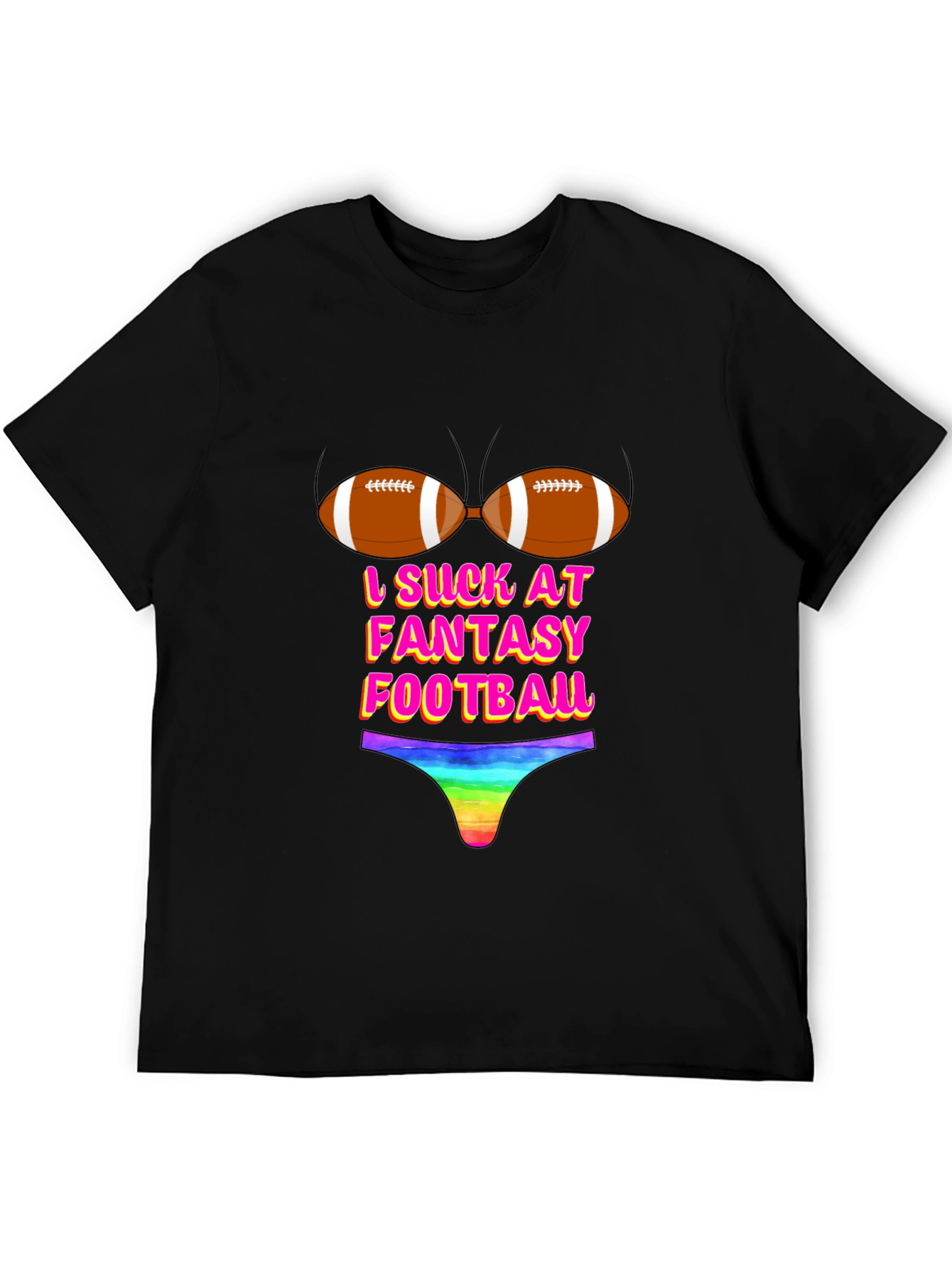 I Suck At Fantasy Football T-Shirt - Funny