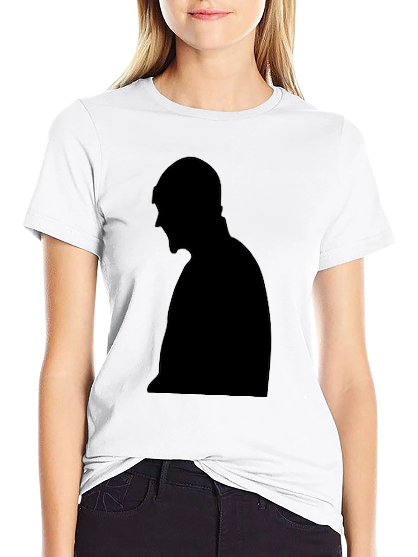 Silhouette Graphic Tee - Classic Black T-Shirt