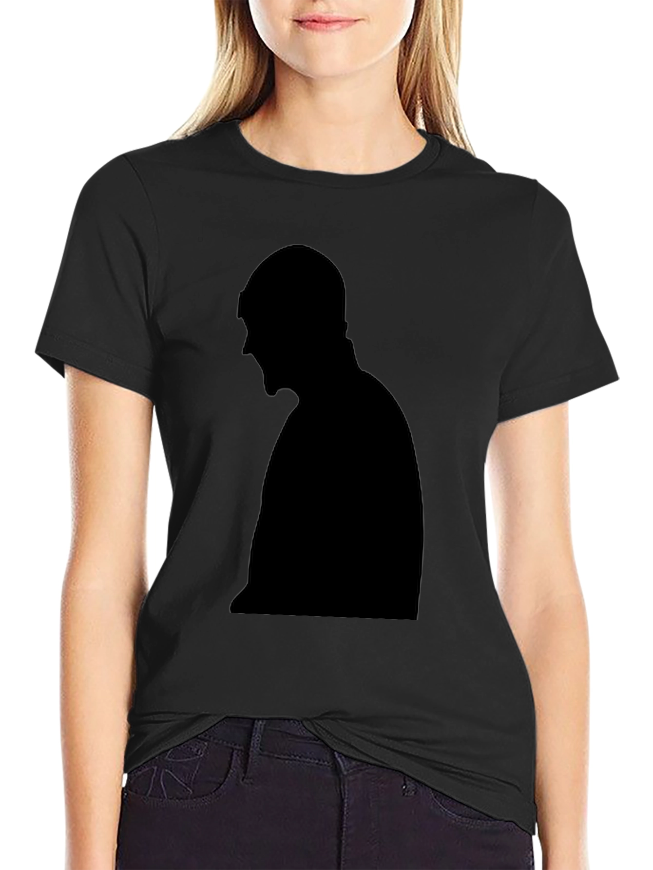 Silhouette Graphic Tee - Classic Black T-Shirt