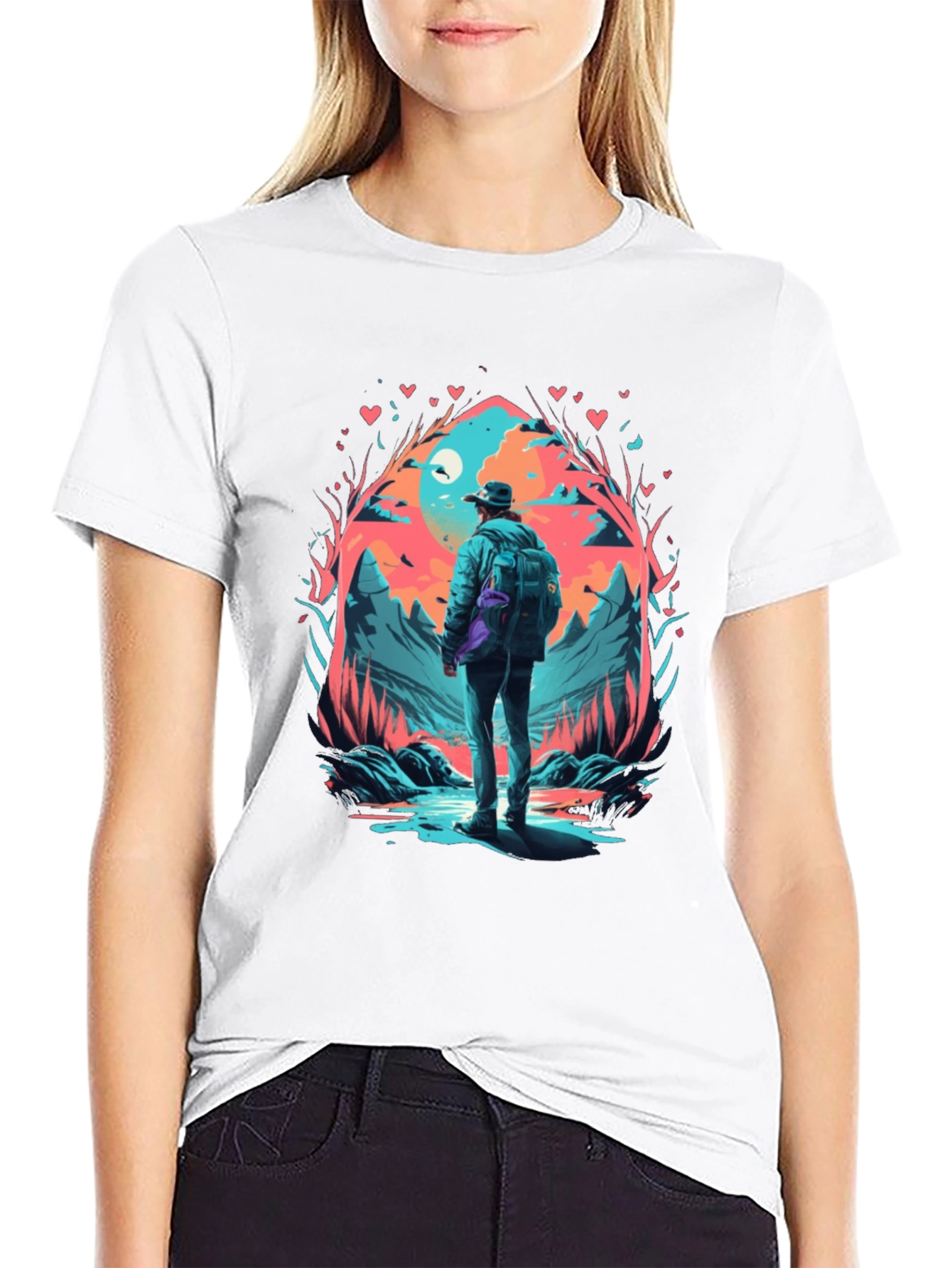 Hiking Adventure Graphic T-Shirt