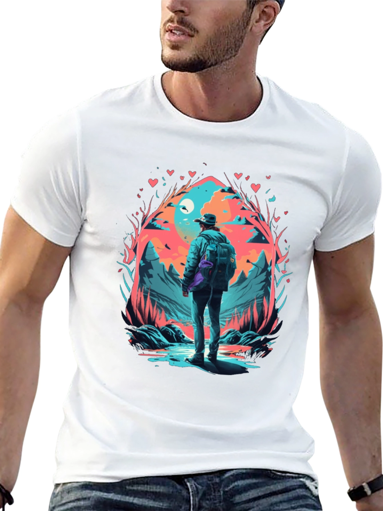 Hiking Adventure Graphic T-Shirt
