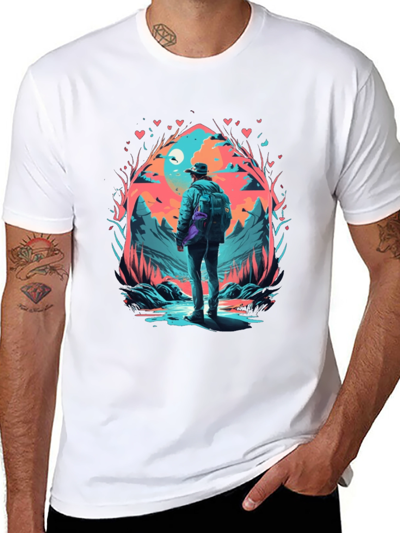 Hiking Adventure Graphic T-Shirt