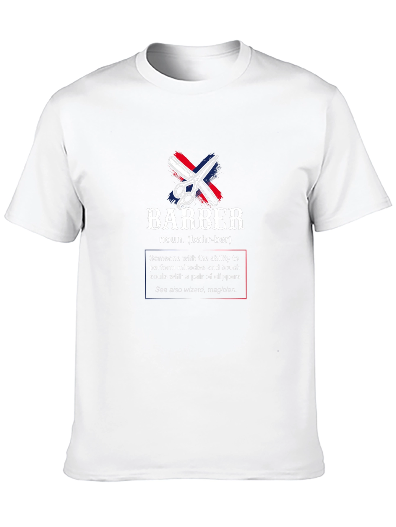 Barber Definition Black T-Shirt