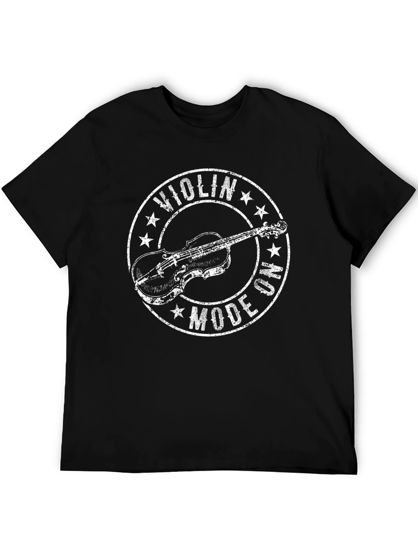 Violin Mode On T-Shirt - Musician Tee