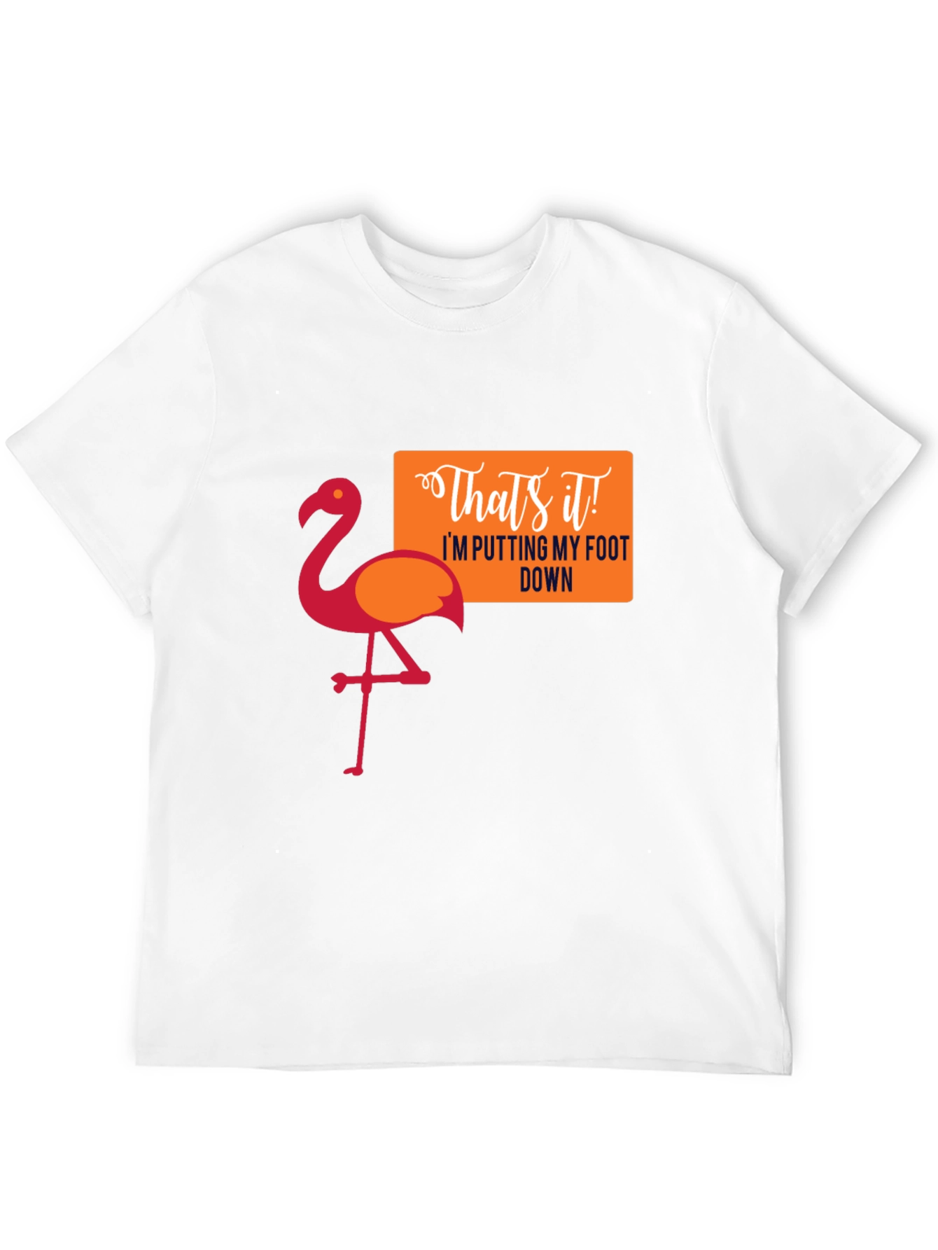 Flamingo Thats It! Graphic T-Shirt