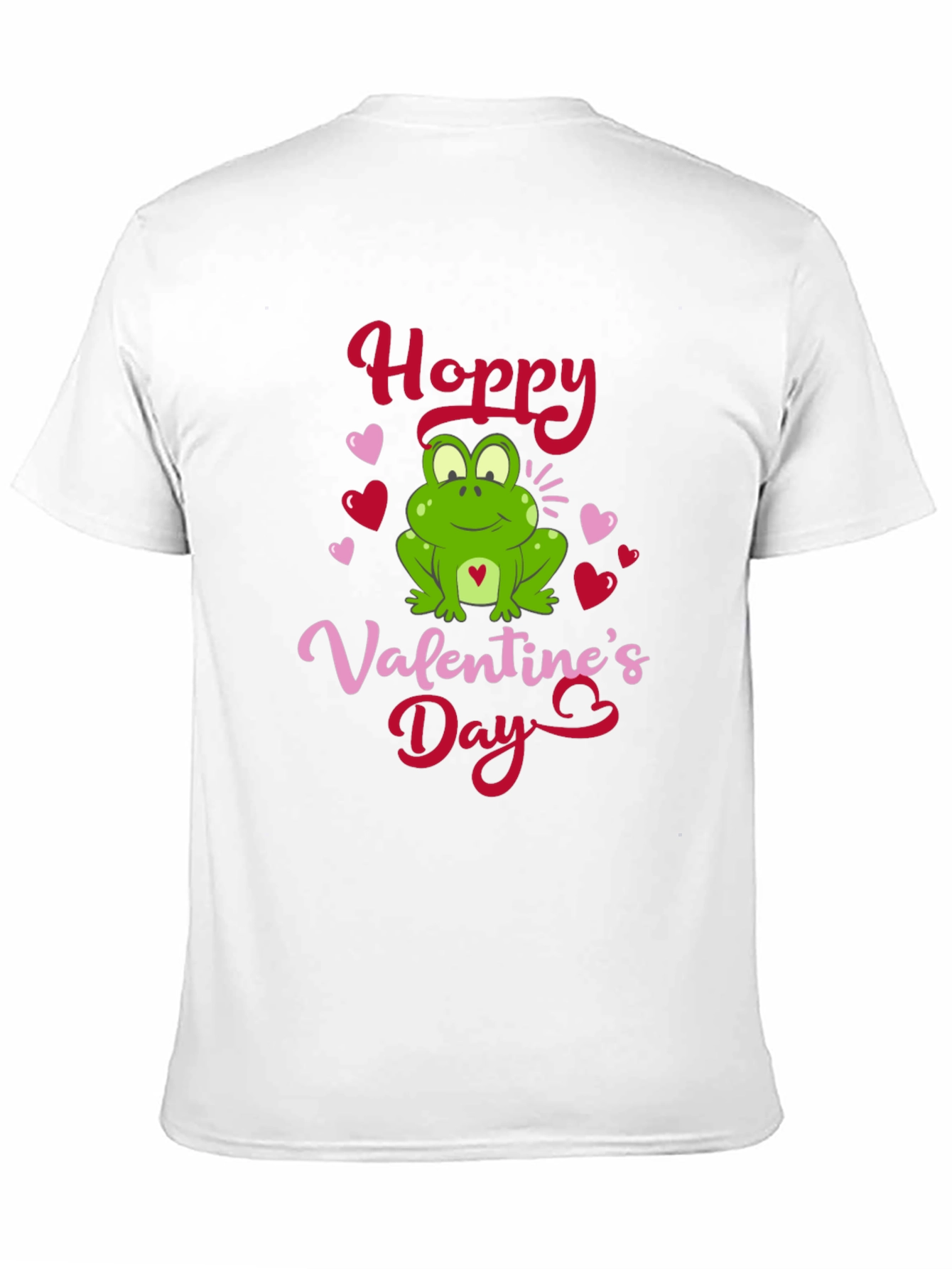 Hoppy Valentines Day Frog Graphic T-Shirt