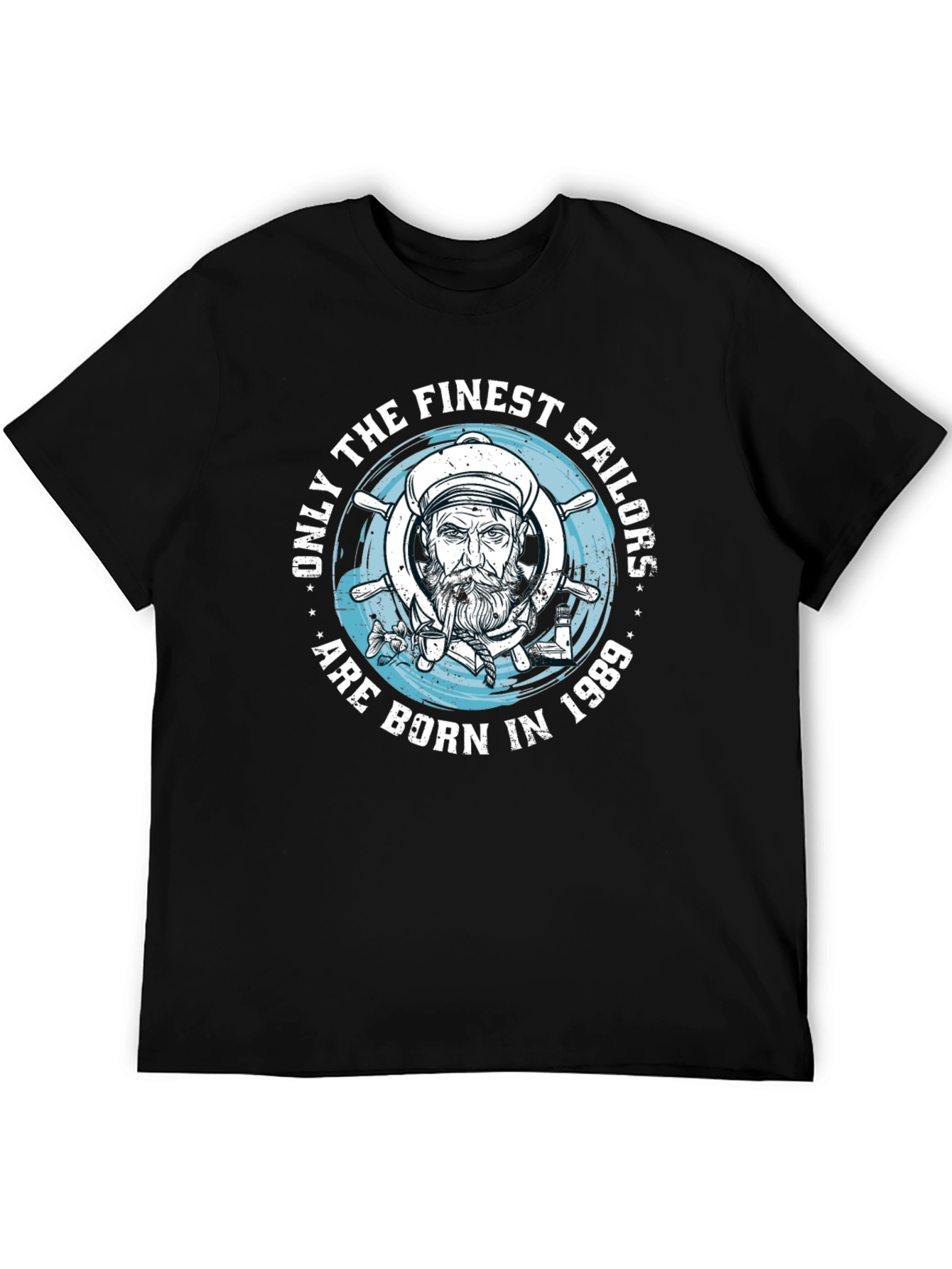 Finest Sailors 1989 Black Graphic T-Shirt