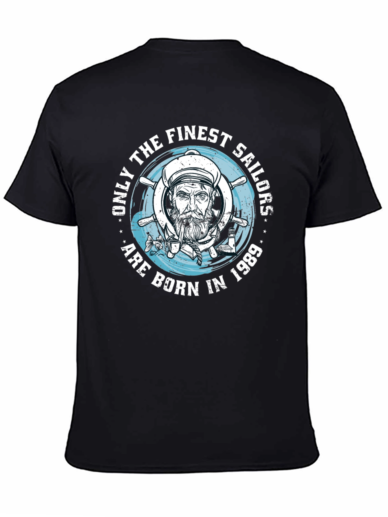 Finest Sailors 1989 Black Graphic T-Shirt