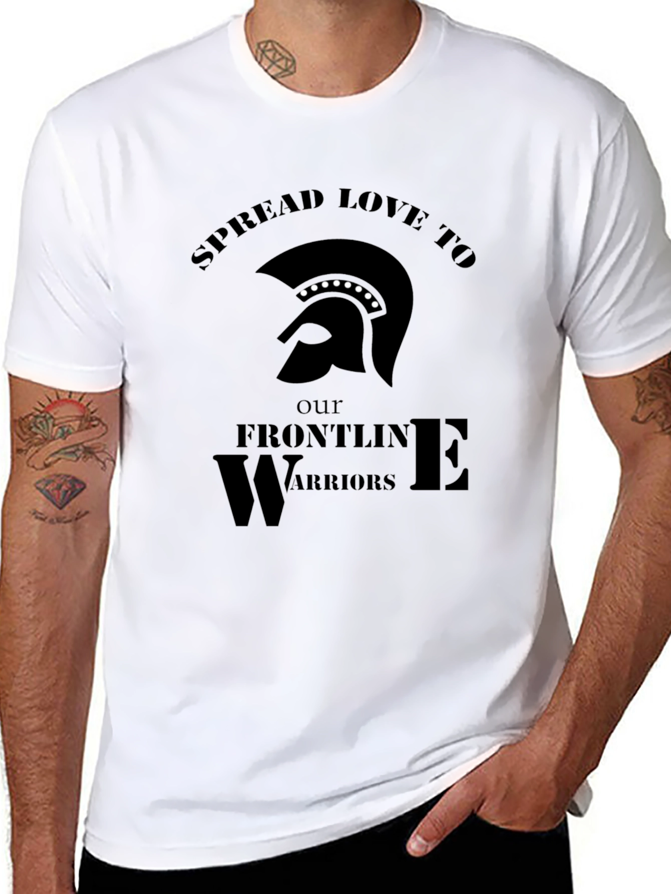 Spread Love to Frontline Warriors T-Shirt