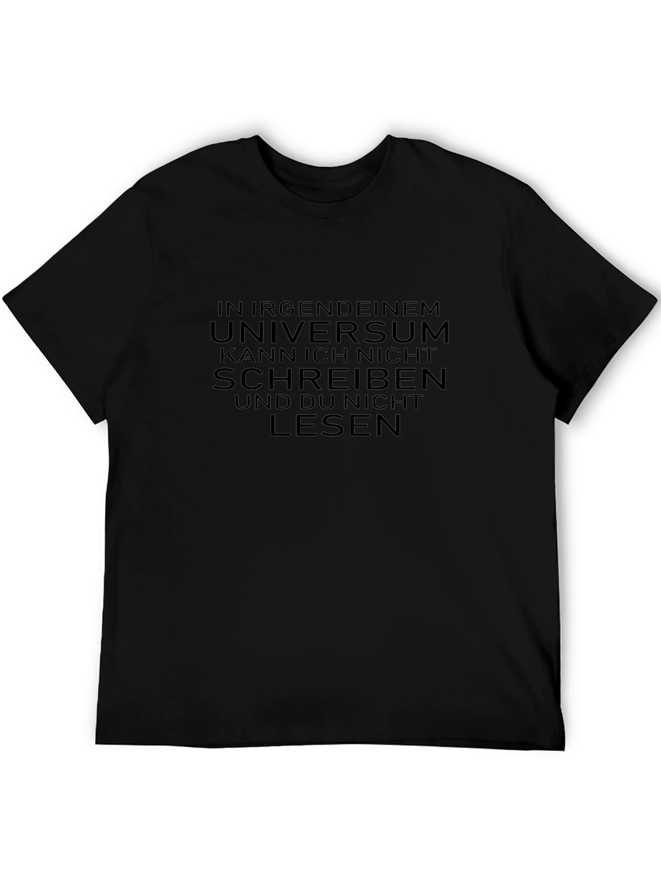Novelty Graphic Tee - Cant Read/Write