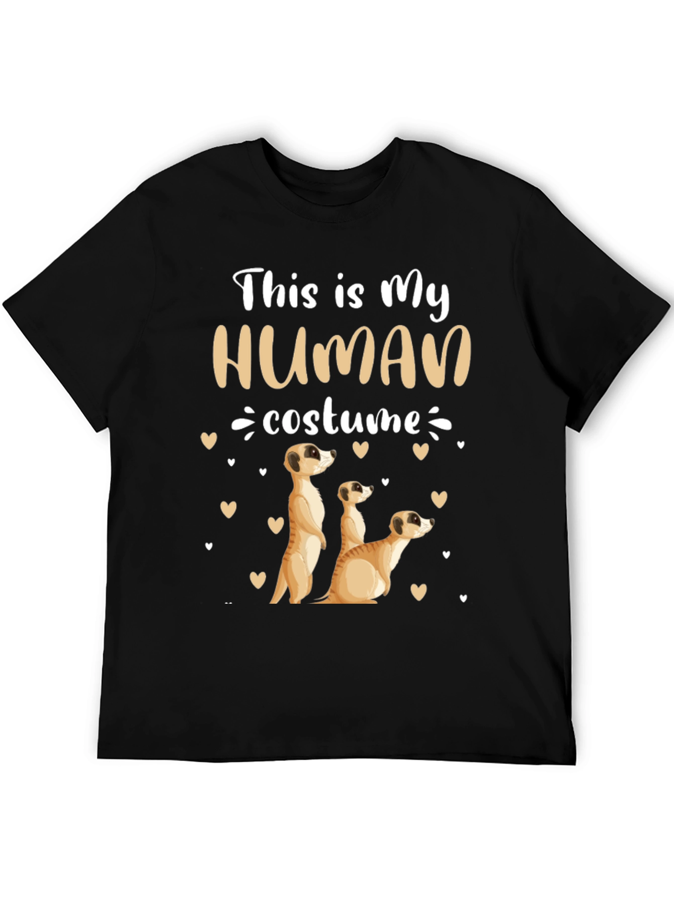 This is My Human Costume Meerkat T-Shirt