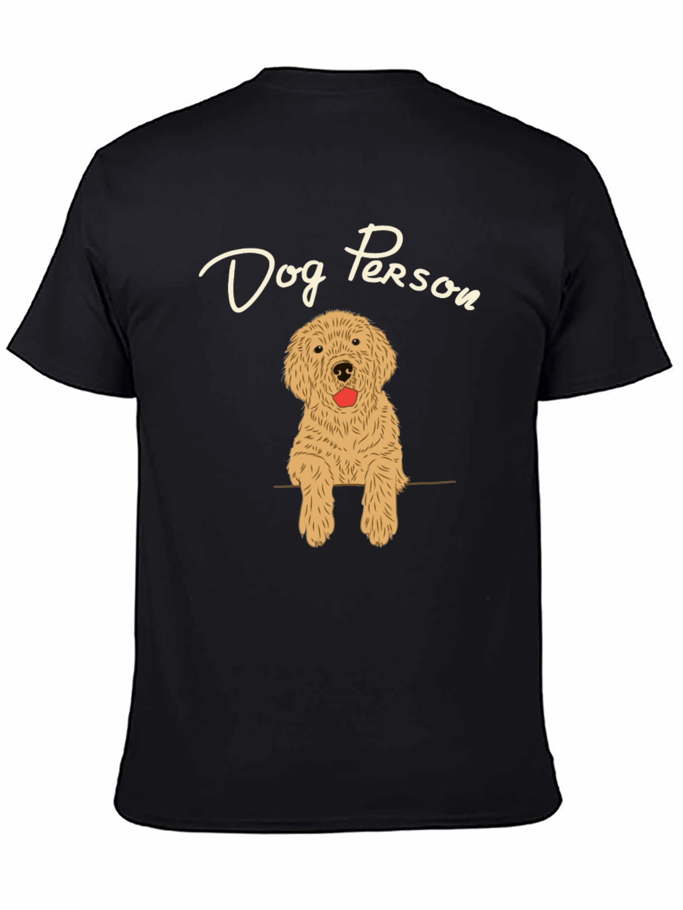 Dog Person T-Shirt - Cute Golden Doodle Tee